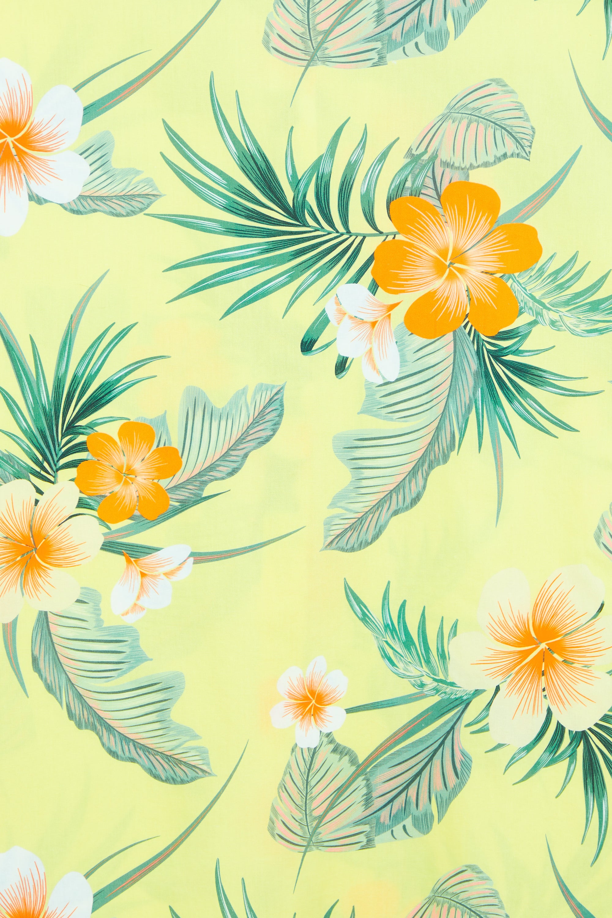 AIIZ Women’s Songkran Floral Short Sleeve Shirt–100% Cotton