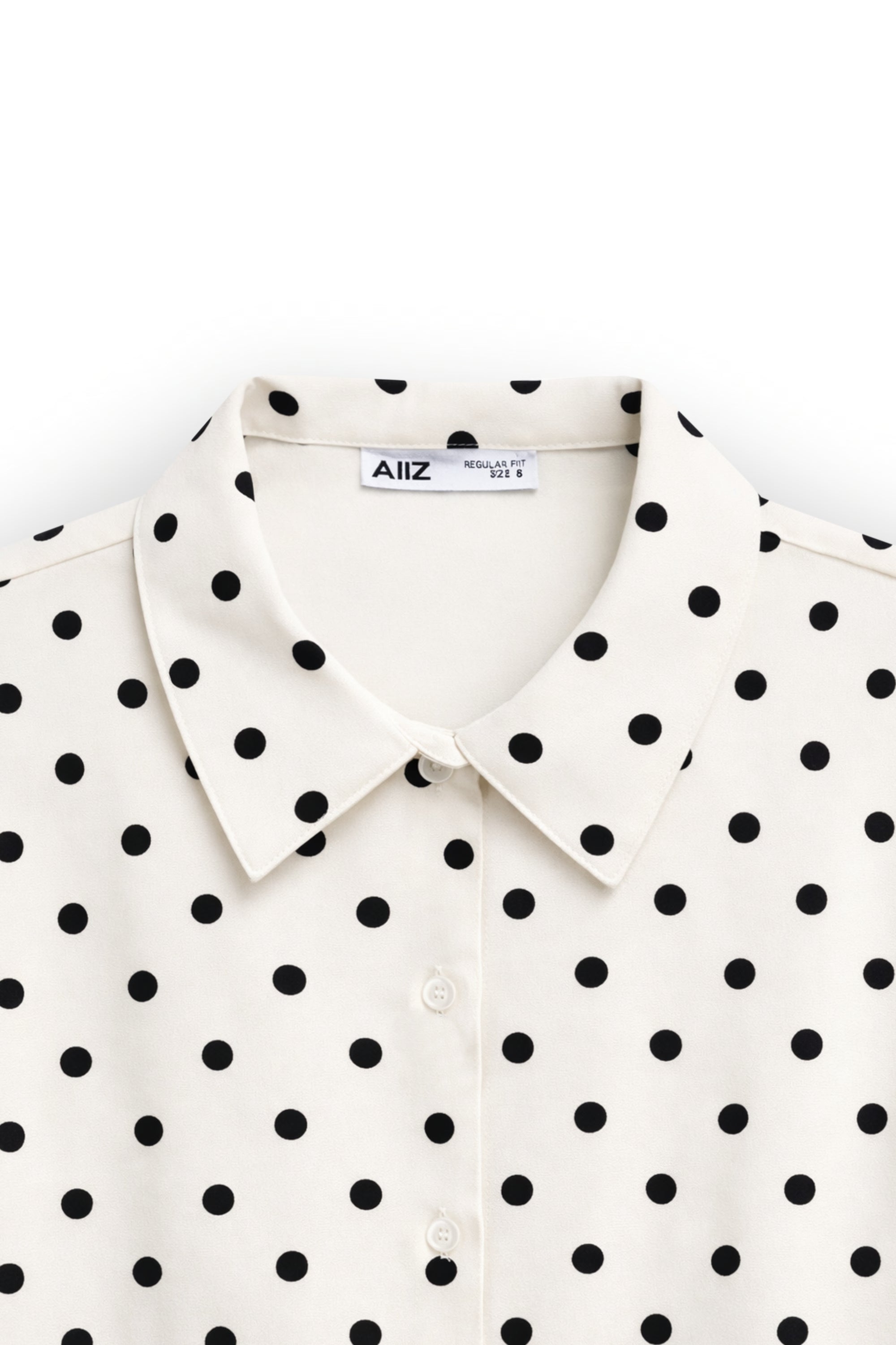 AIIZ Women's Button Short Sleeve Shirt