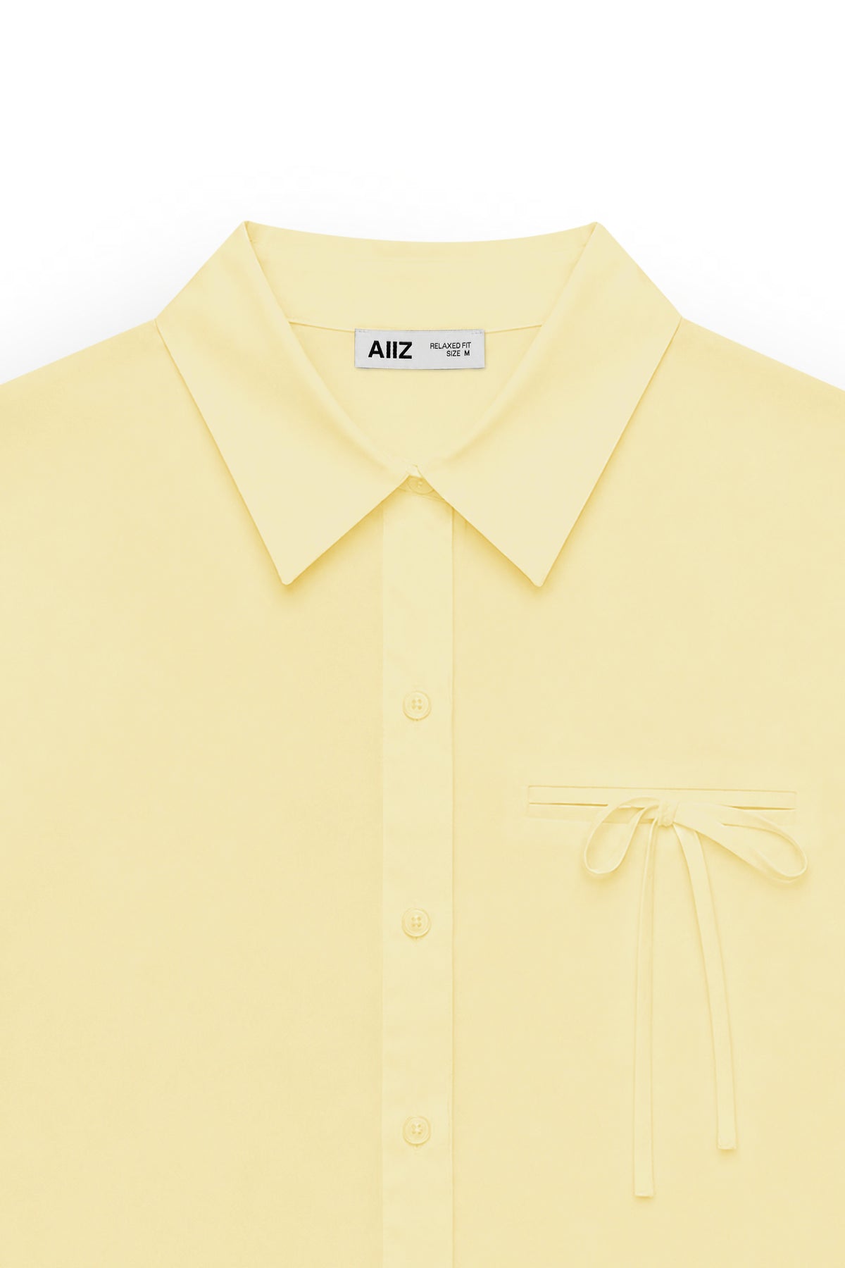 AIIZ Women's Cropped Short Sleeve Shirt