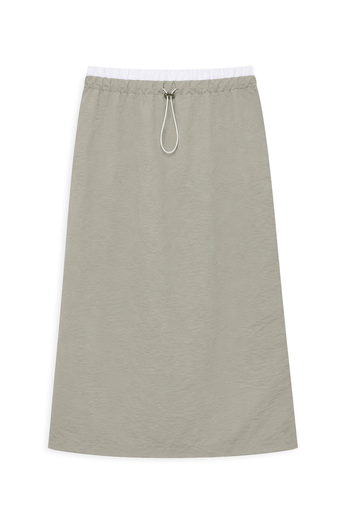 AIIZ Women's Nylon Midi Skirt
