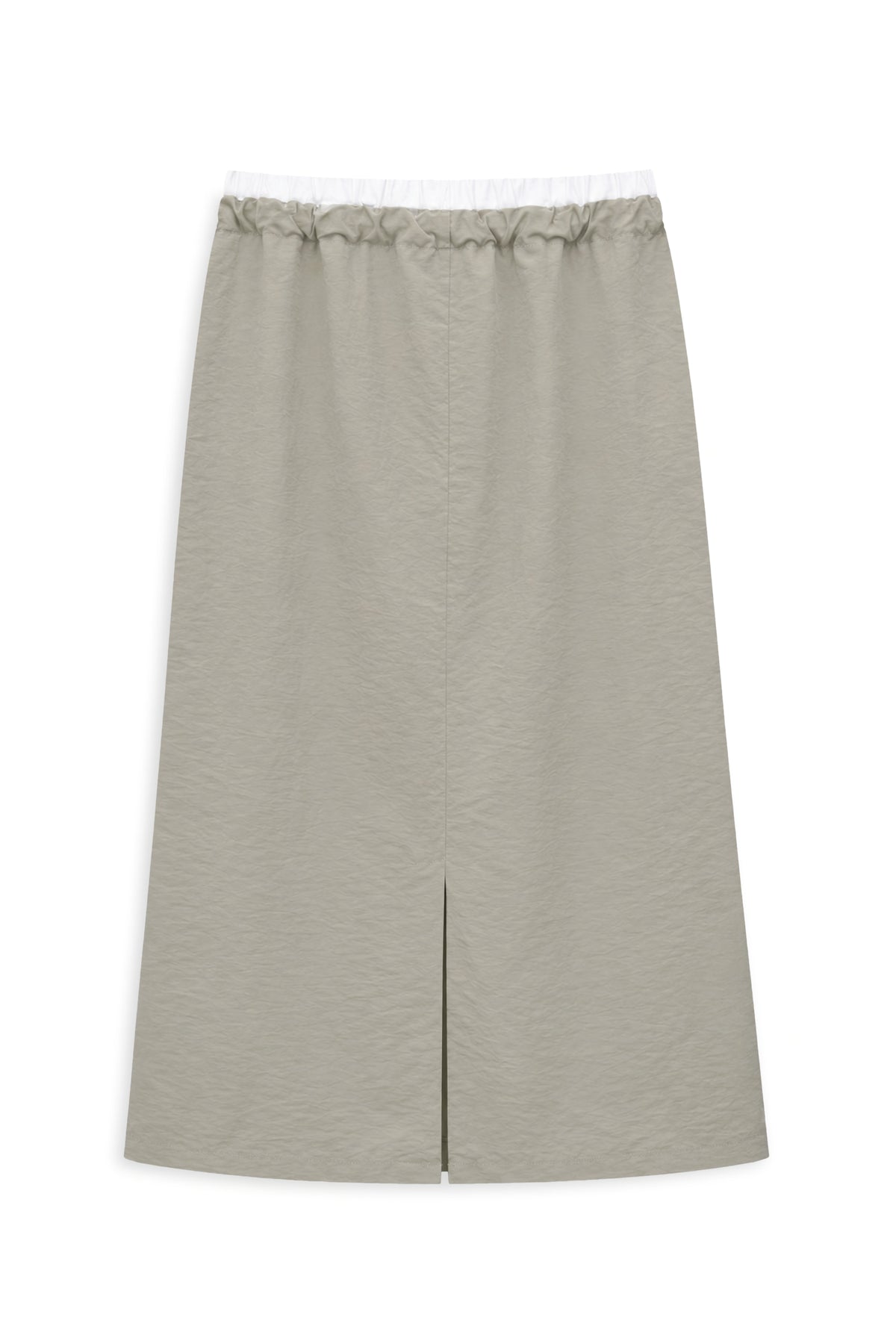 AIIZ Women's Nylon Midi Skirt