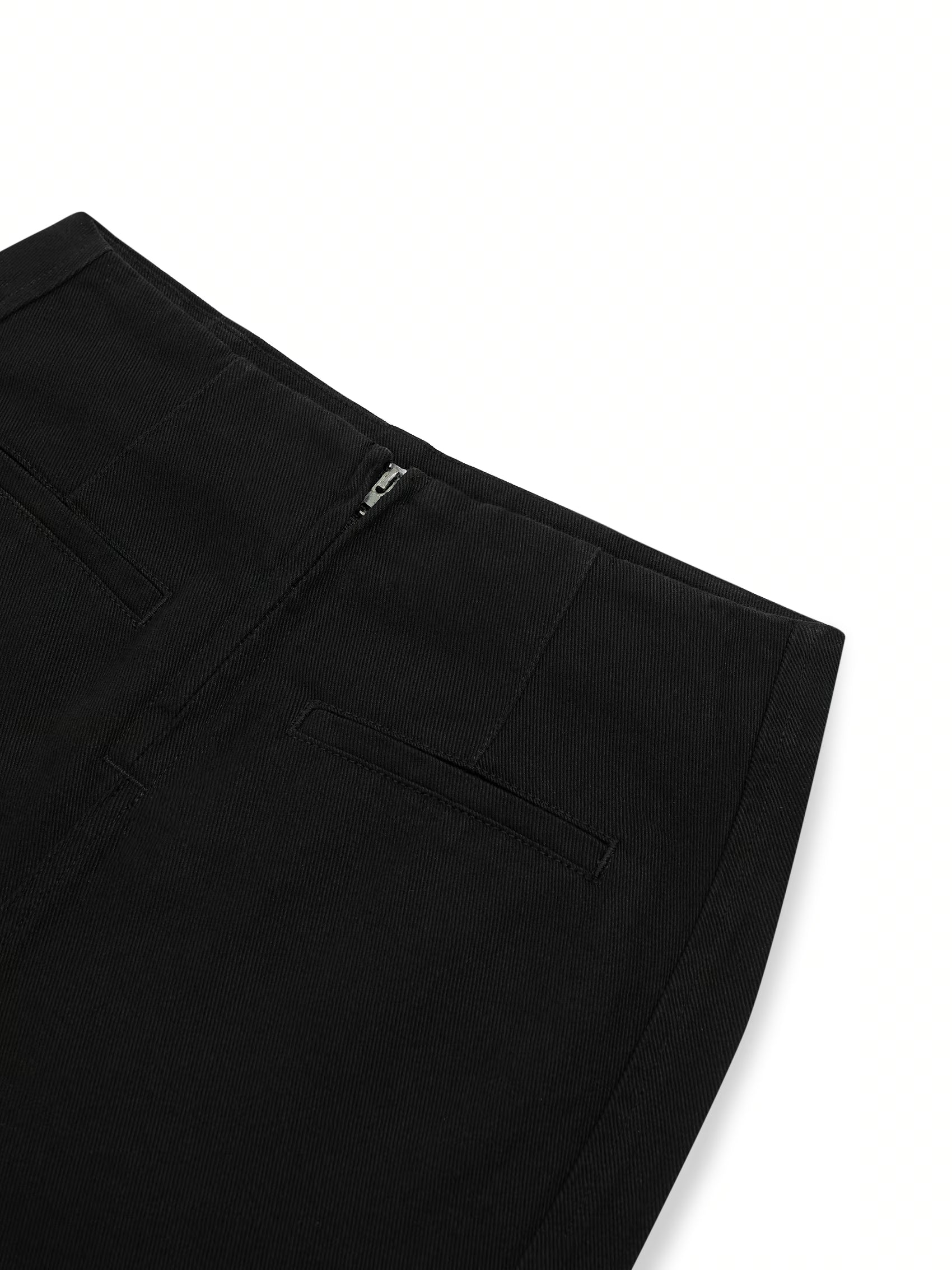 AIIZ Women's Denim Midi Skirt