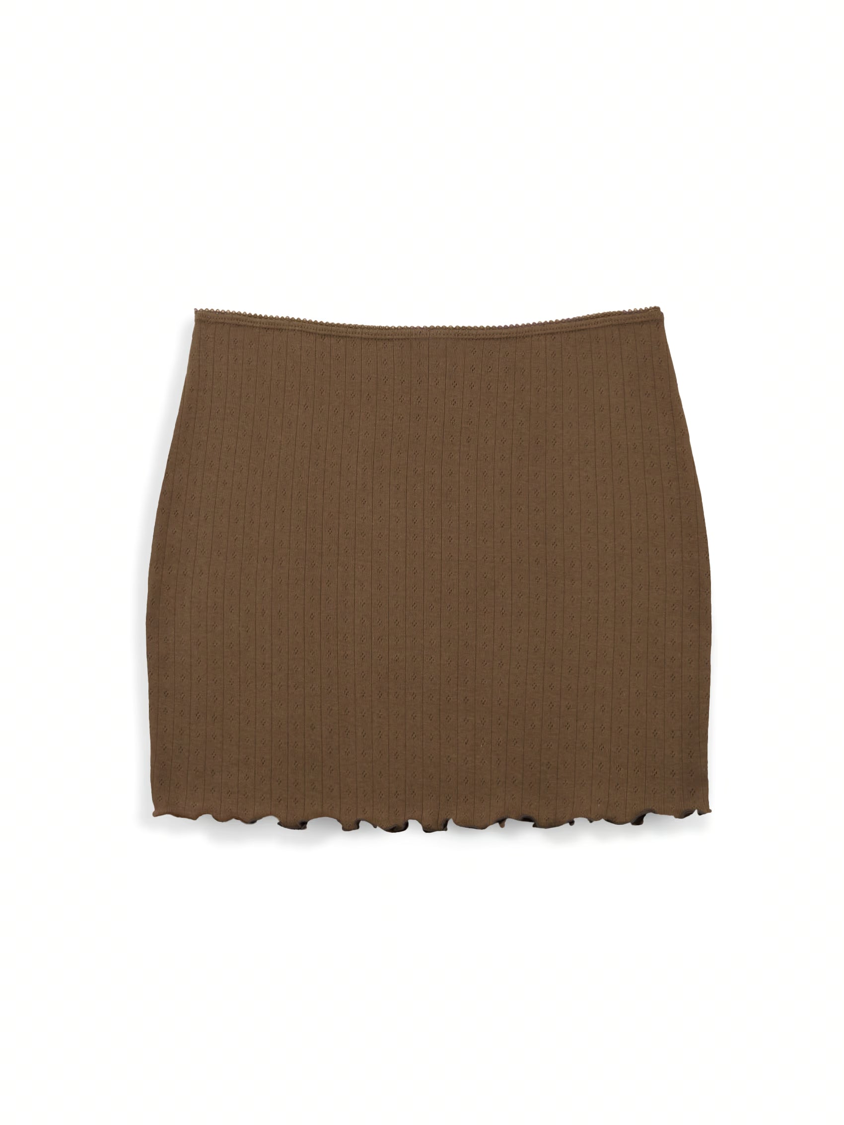 AIIZ (a.moment) Pointelle Mini Skirt