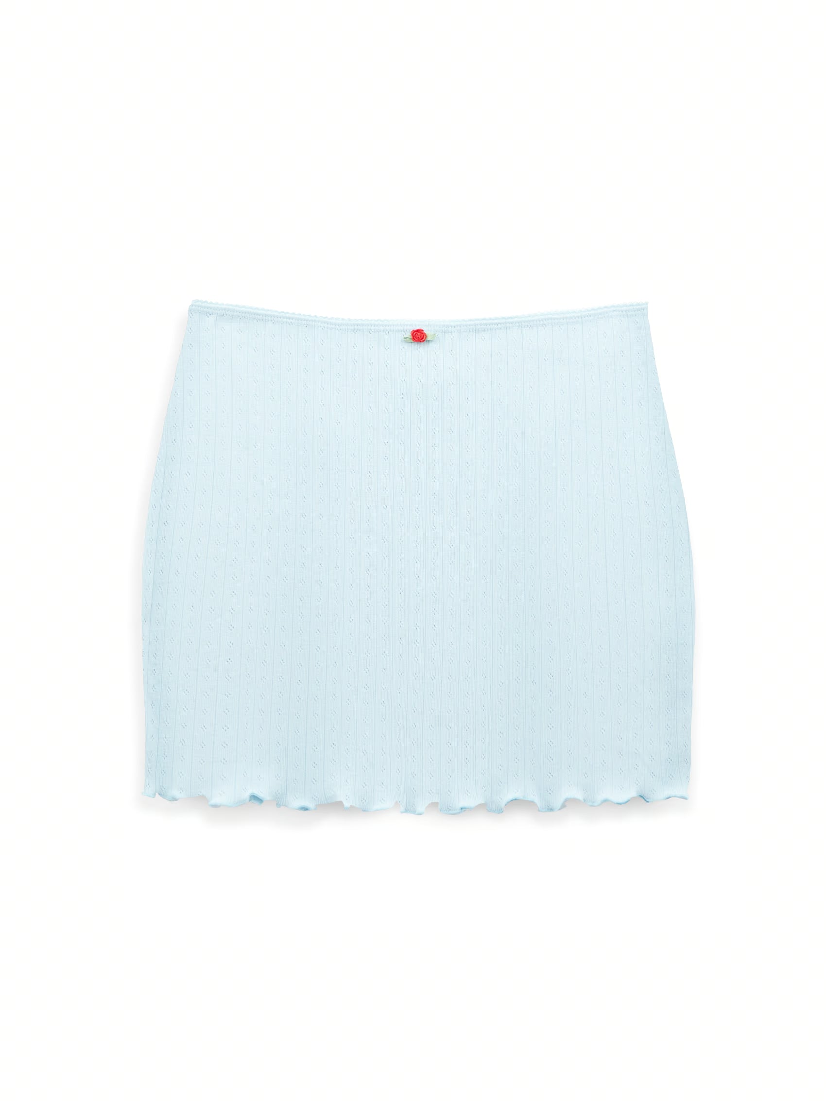 AIIZ (a.moment) Pointelle Mini Skirt