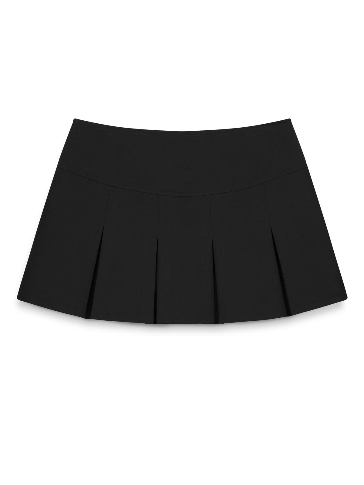 AIIZ (a.moment) Women's Mini Pleat Skirt (Black / 25)