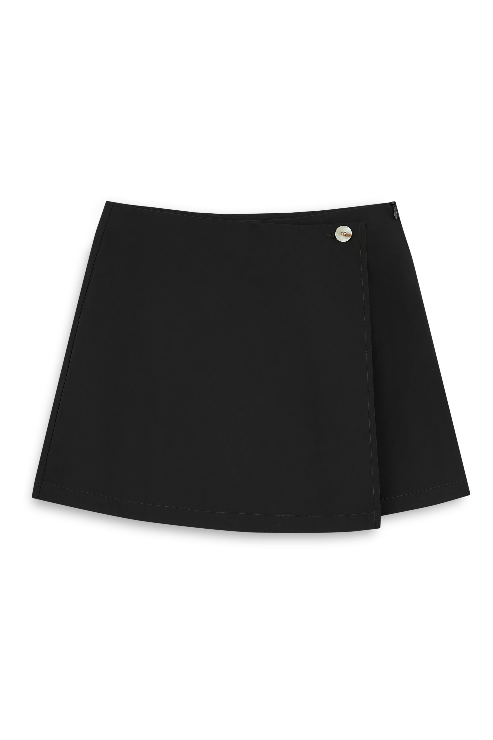 AIIZ Women's Wrapover Skort (Black / 25)