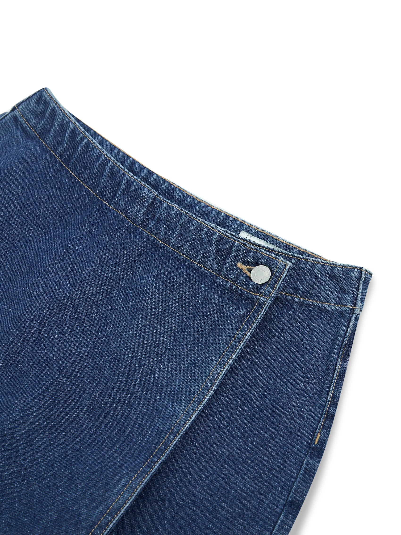 AIIZ Women's Wrapover Denim Skort