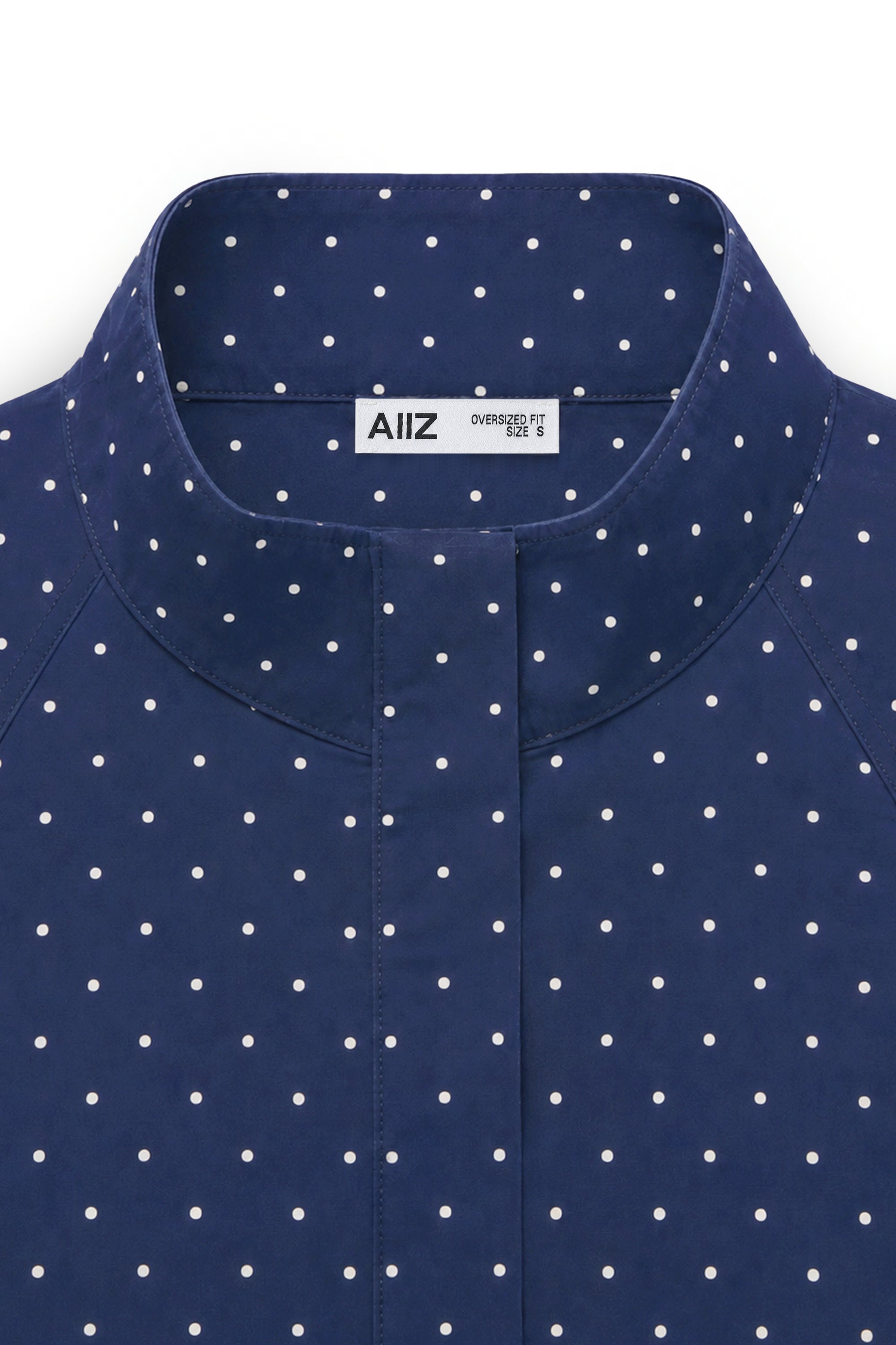 AIIZ Women's PolkaDot Windbreaker Jacket