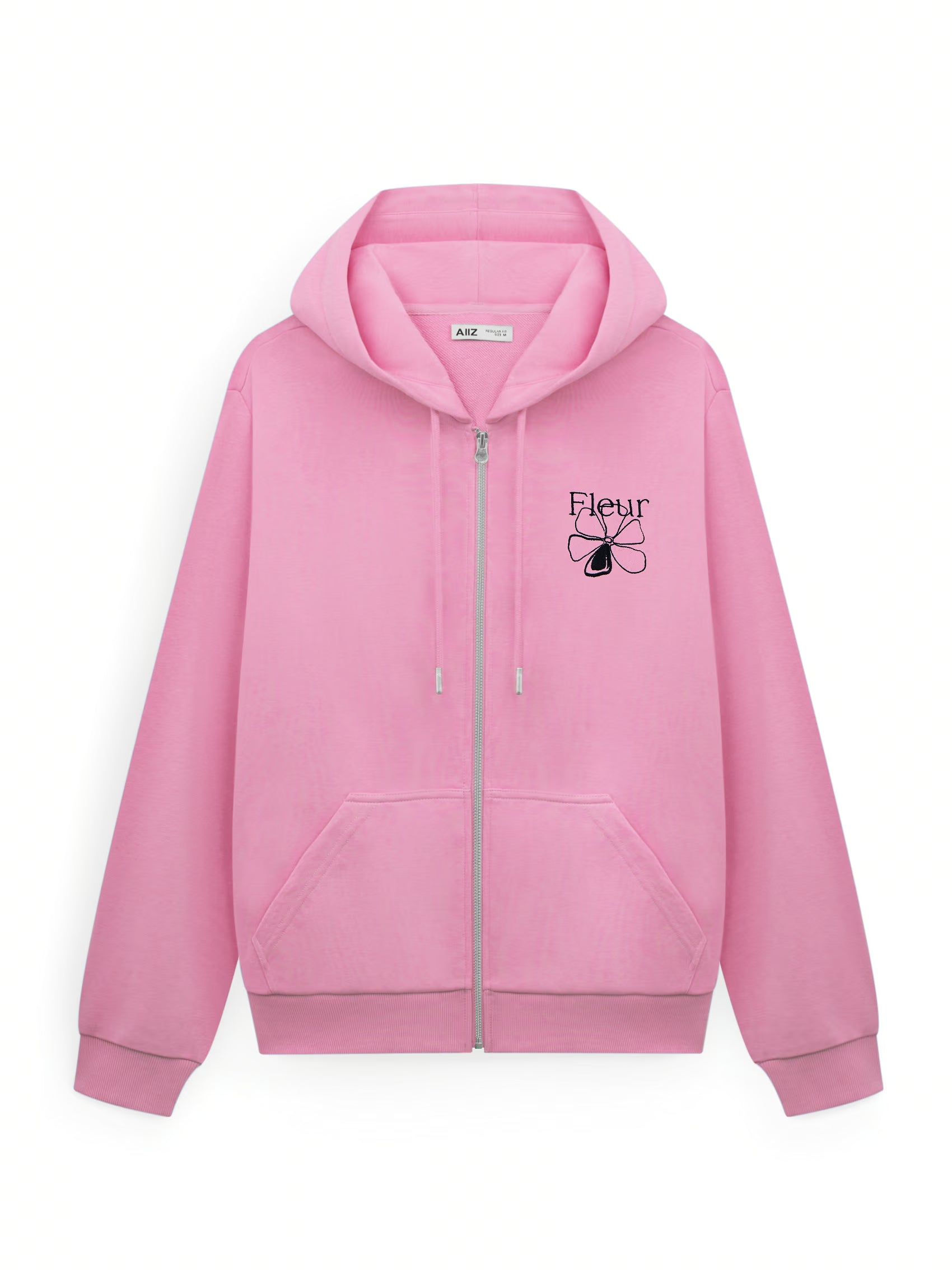 AIIZ Women's Zipper Hoodie Jacket