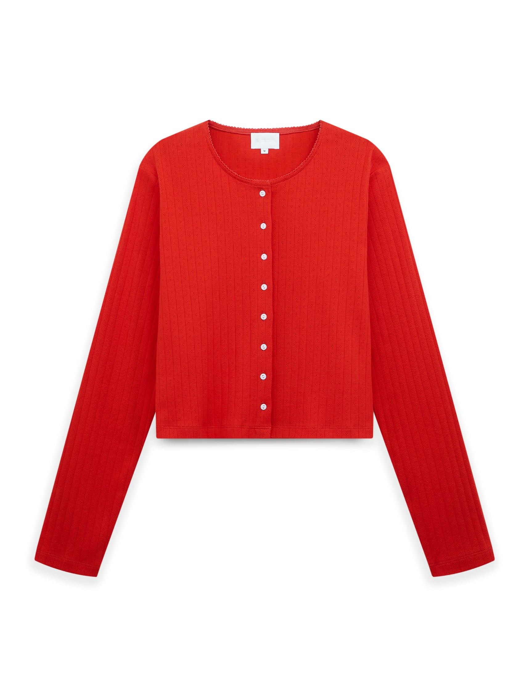 AIIZ (a.moment) Pointelle Cardigan