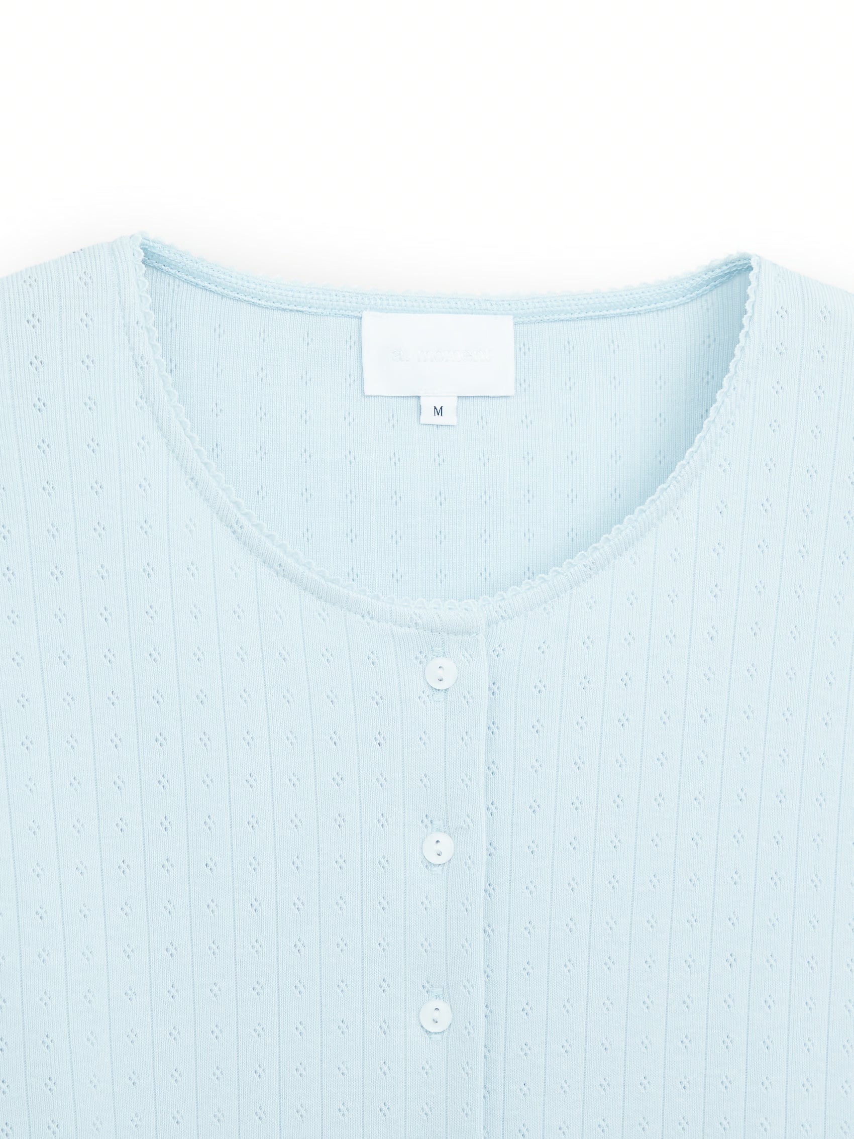 AIIZ (a.moment) Pointelle Cardigan