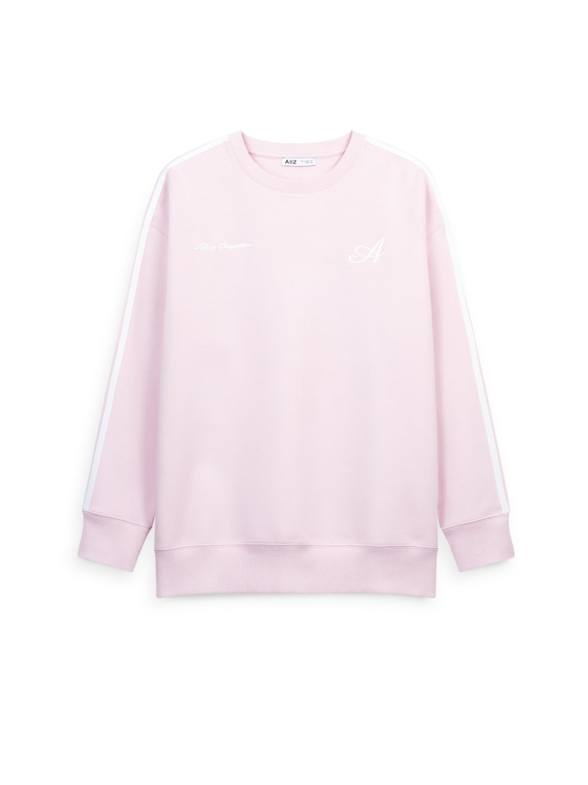 AIIZ Women's Embroidered Logo Sweatshirt