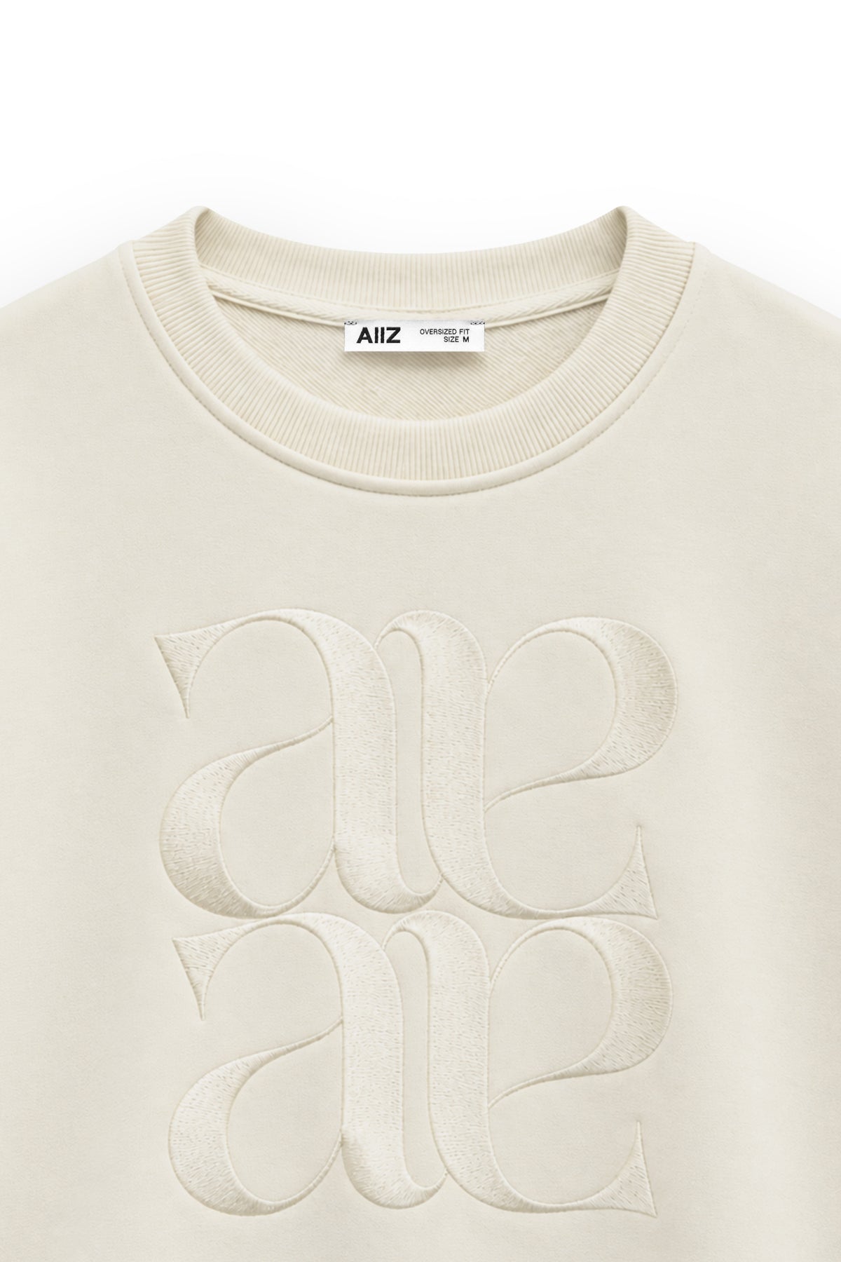 AIIZ Women's Soft French terry Sweatshirt