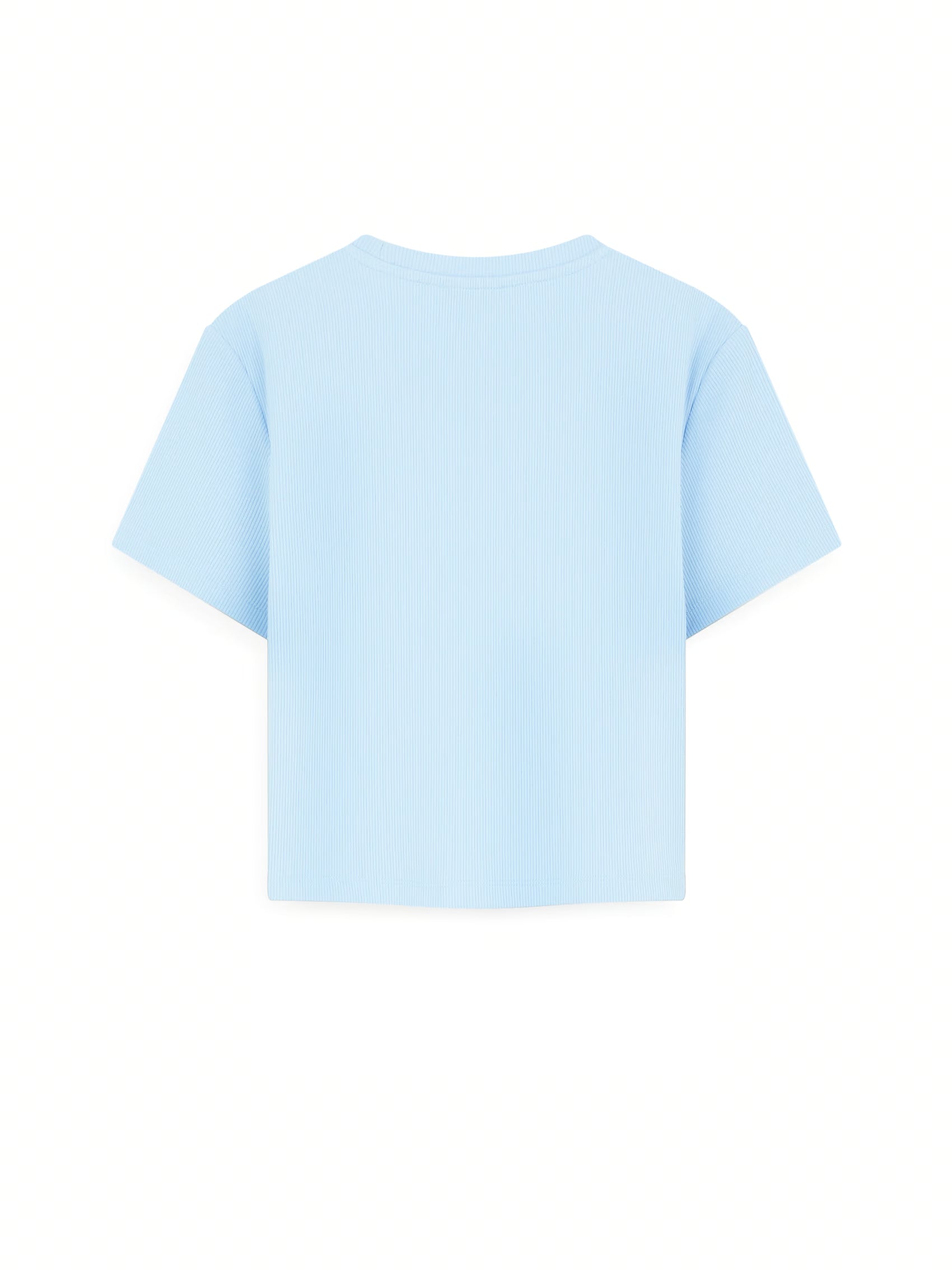 AIIZ Women's Fitted Crop T-Shirt