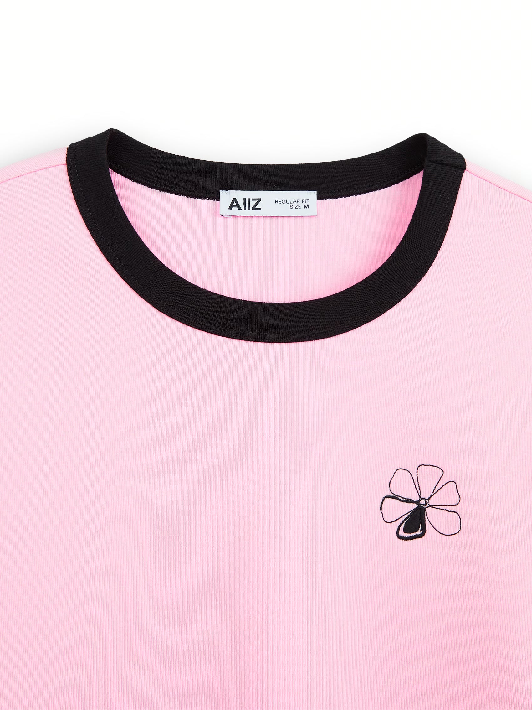AIIZ Women's Graphic Baby Tee