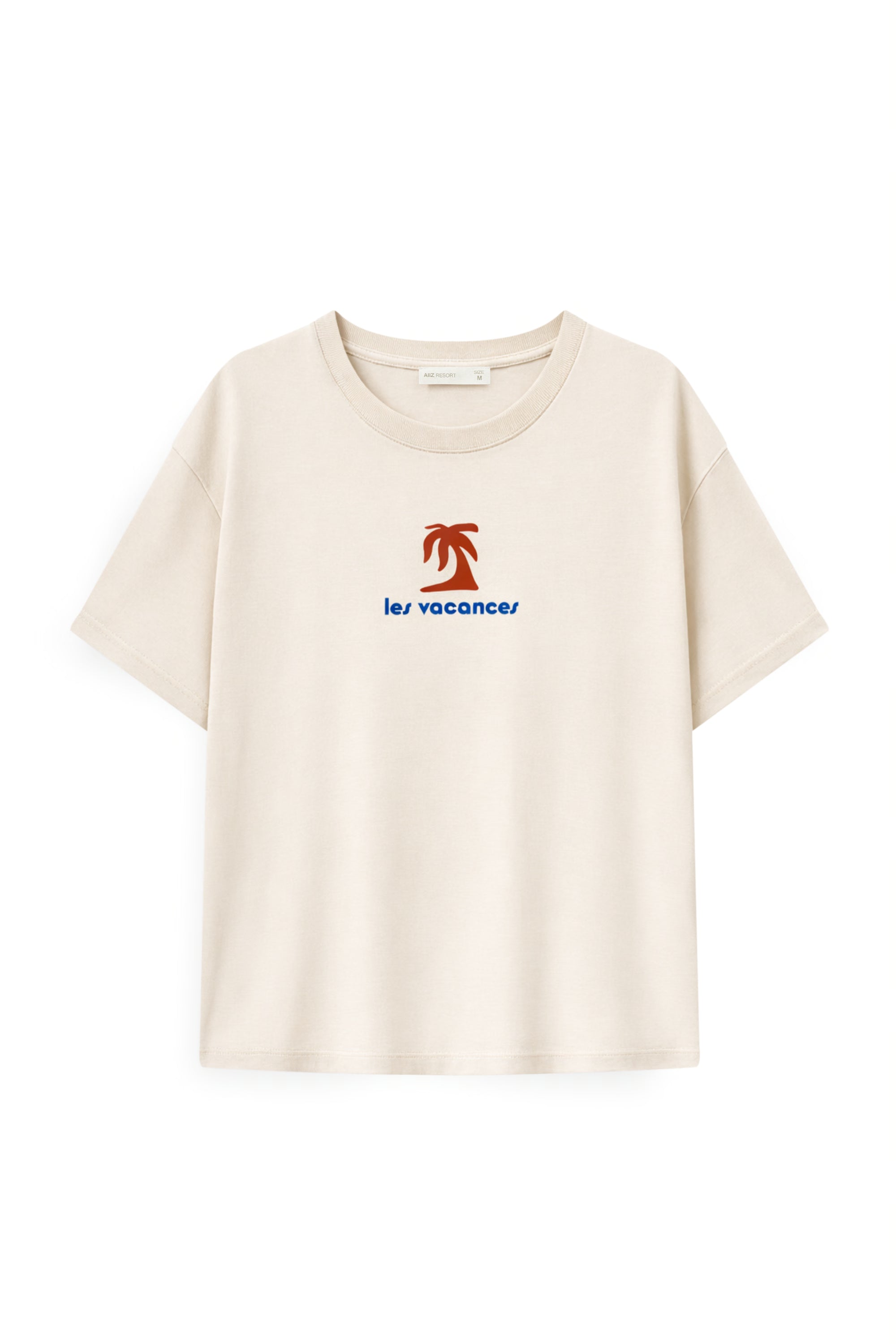 AIIZ Women's Short-Sleeve Crew Neck Graphic T-Shirt