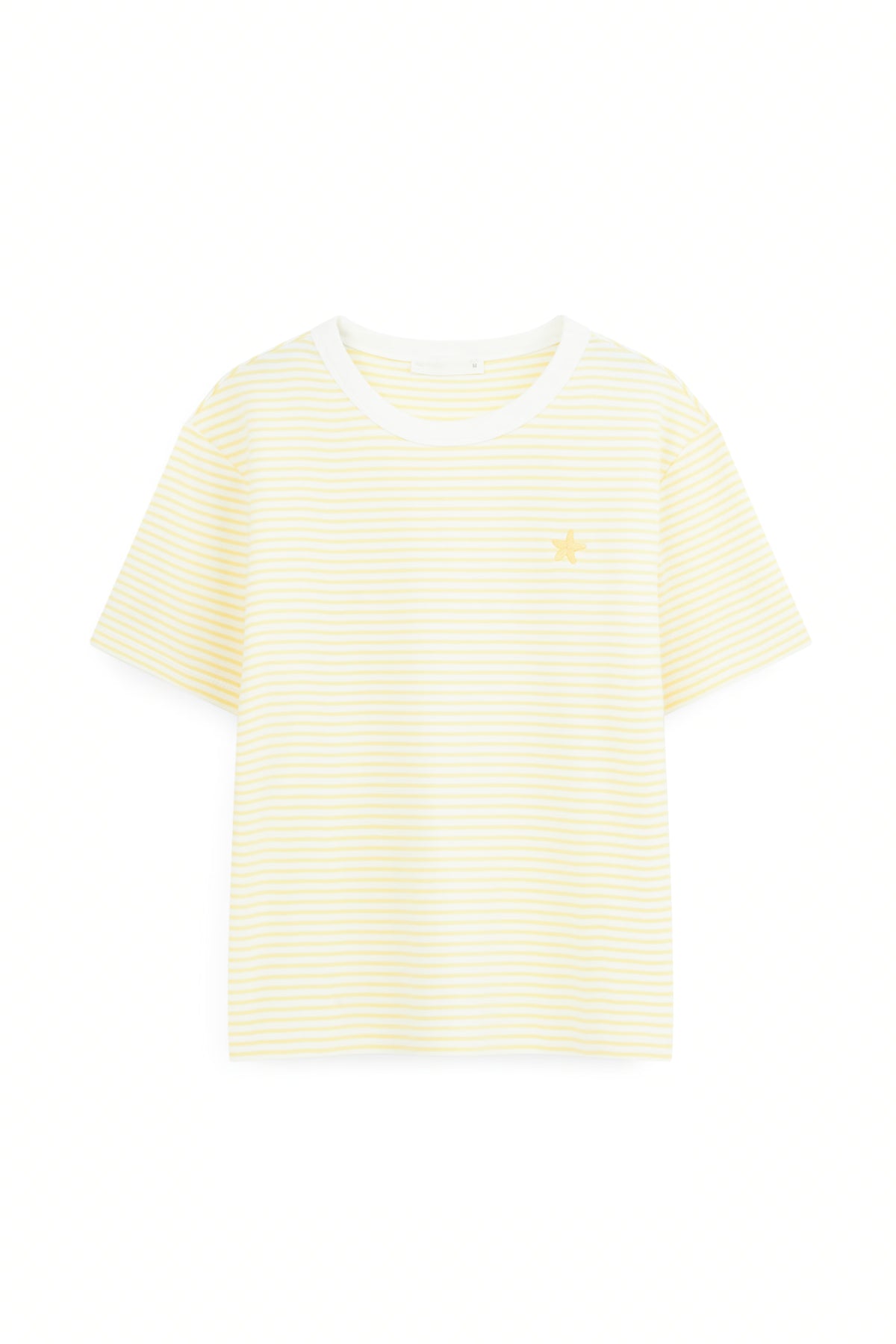 AIIZ Women's Short Sleeve Striped T-Shirt