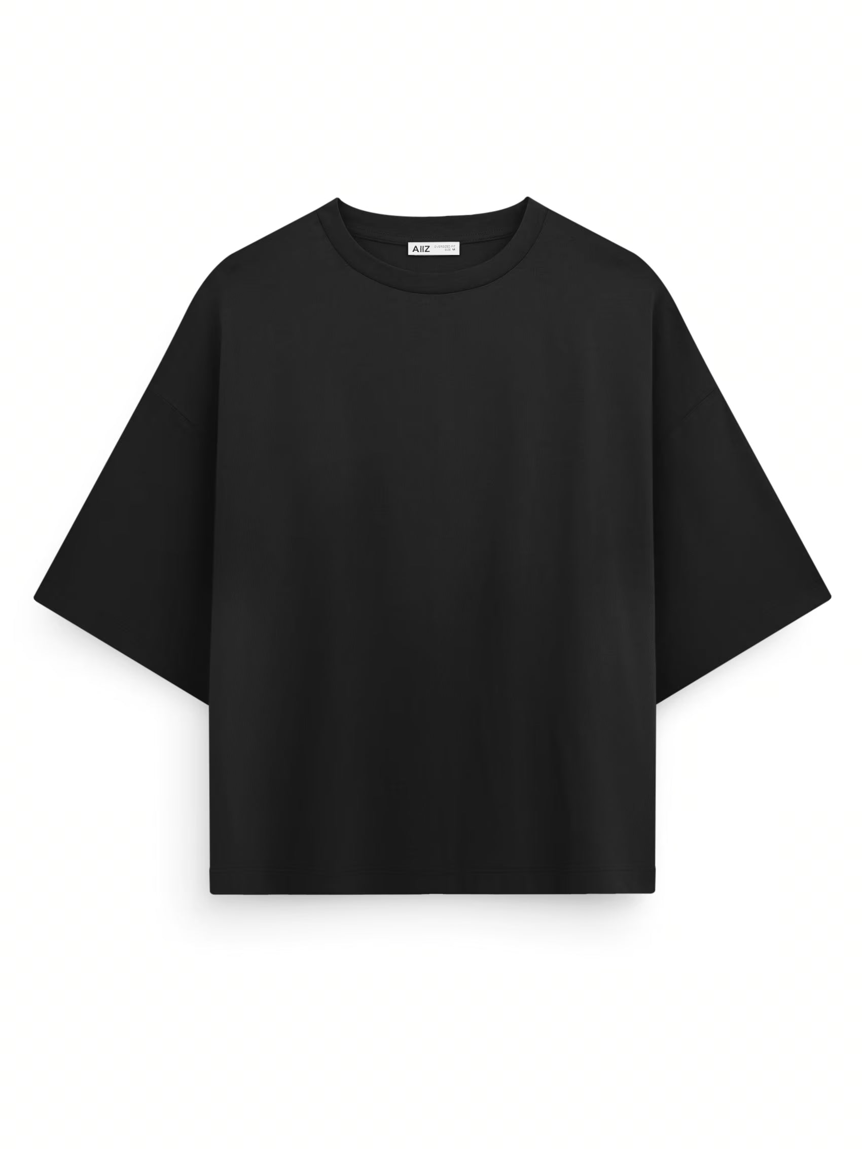 AIIZ Women's Oversized T-Shirt (Black / S)