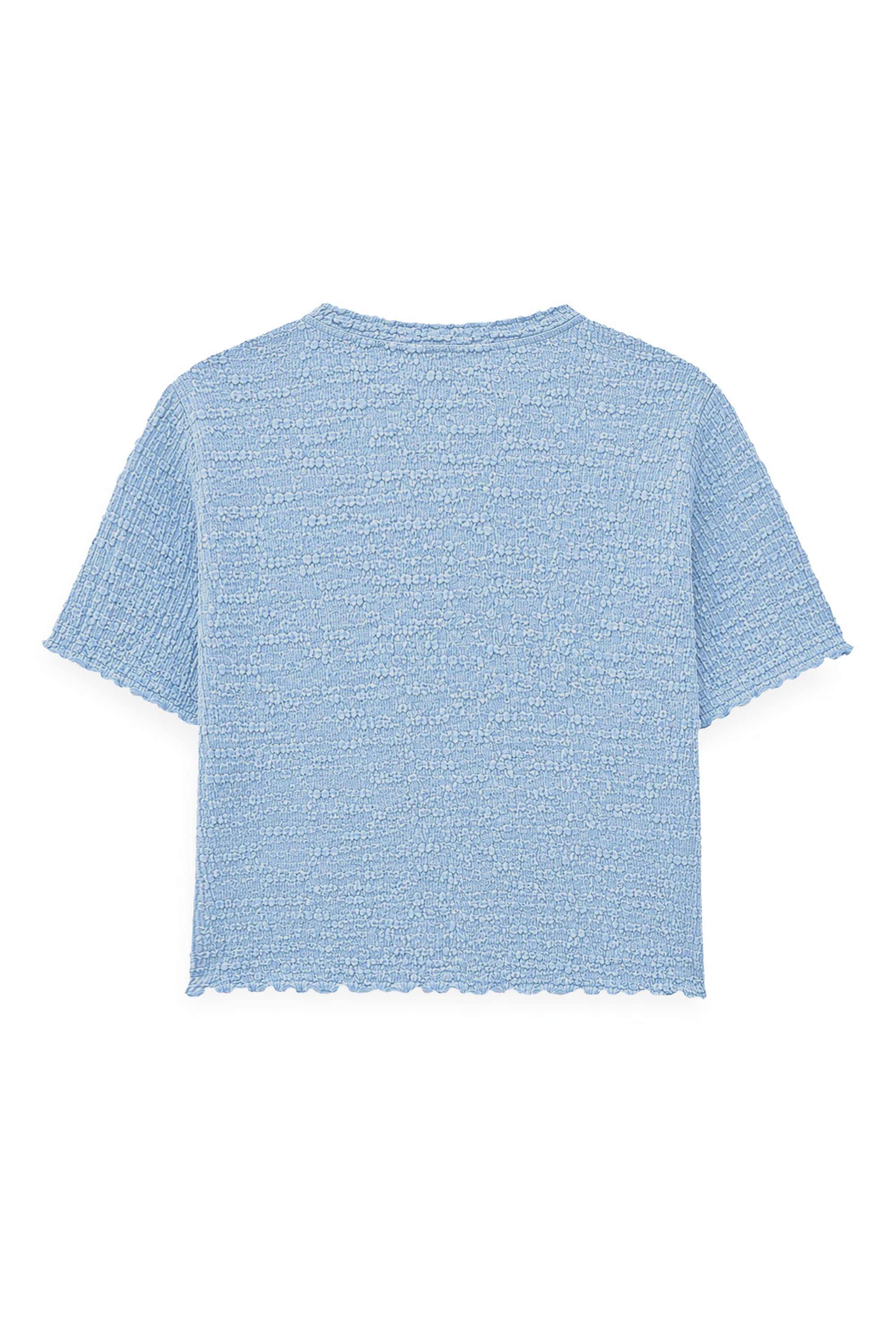 AIIZ Women's Crinkle T-Shirt