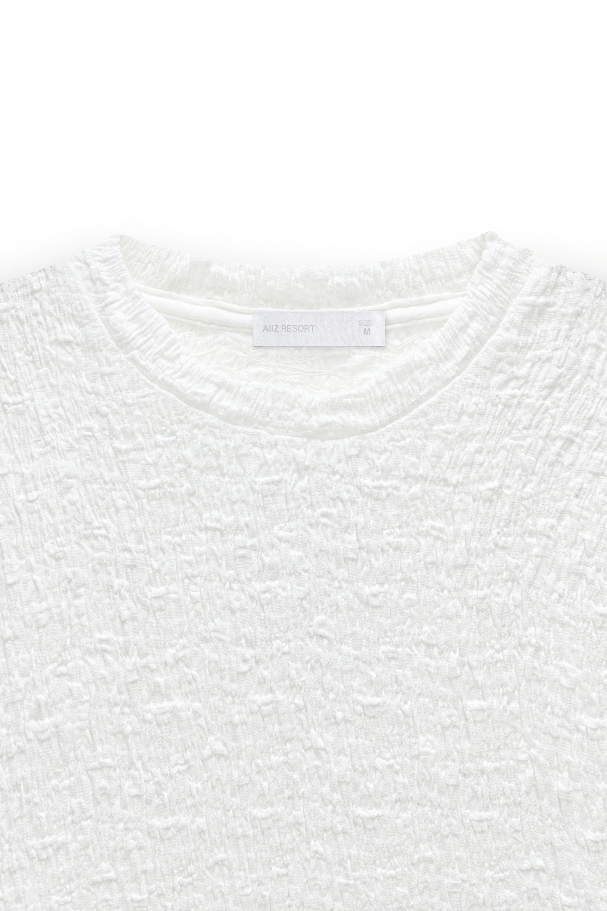 AIIZ Women's Crinkle T-Shirt
