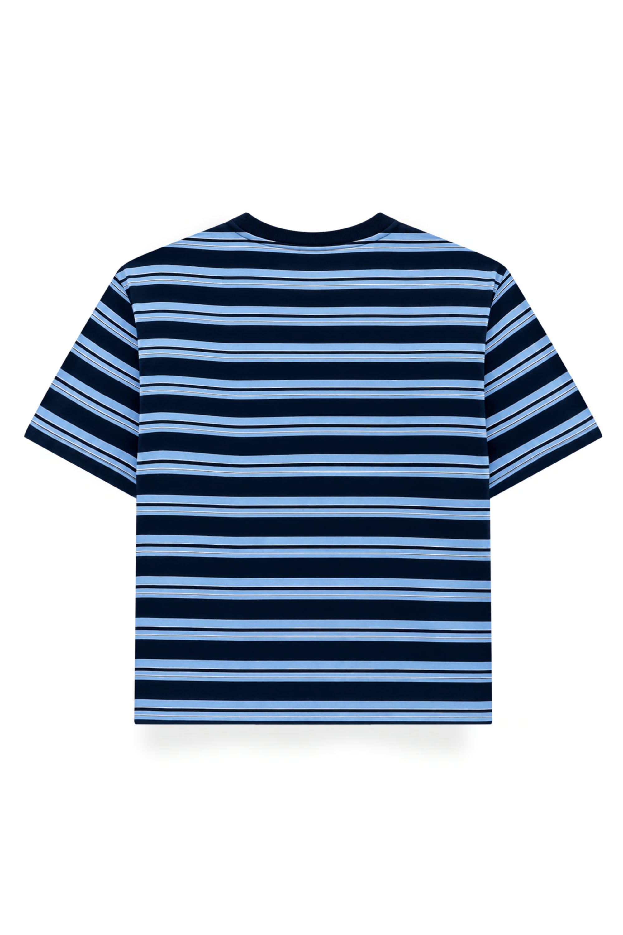AIIZ Women's Short Sleeve Striped T-Shirt 100% Cotton