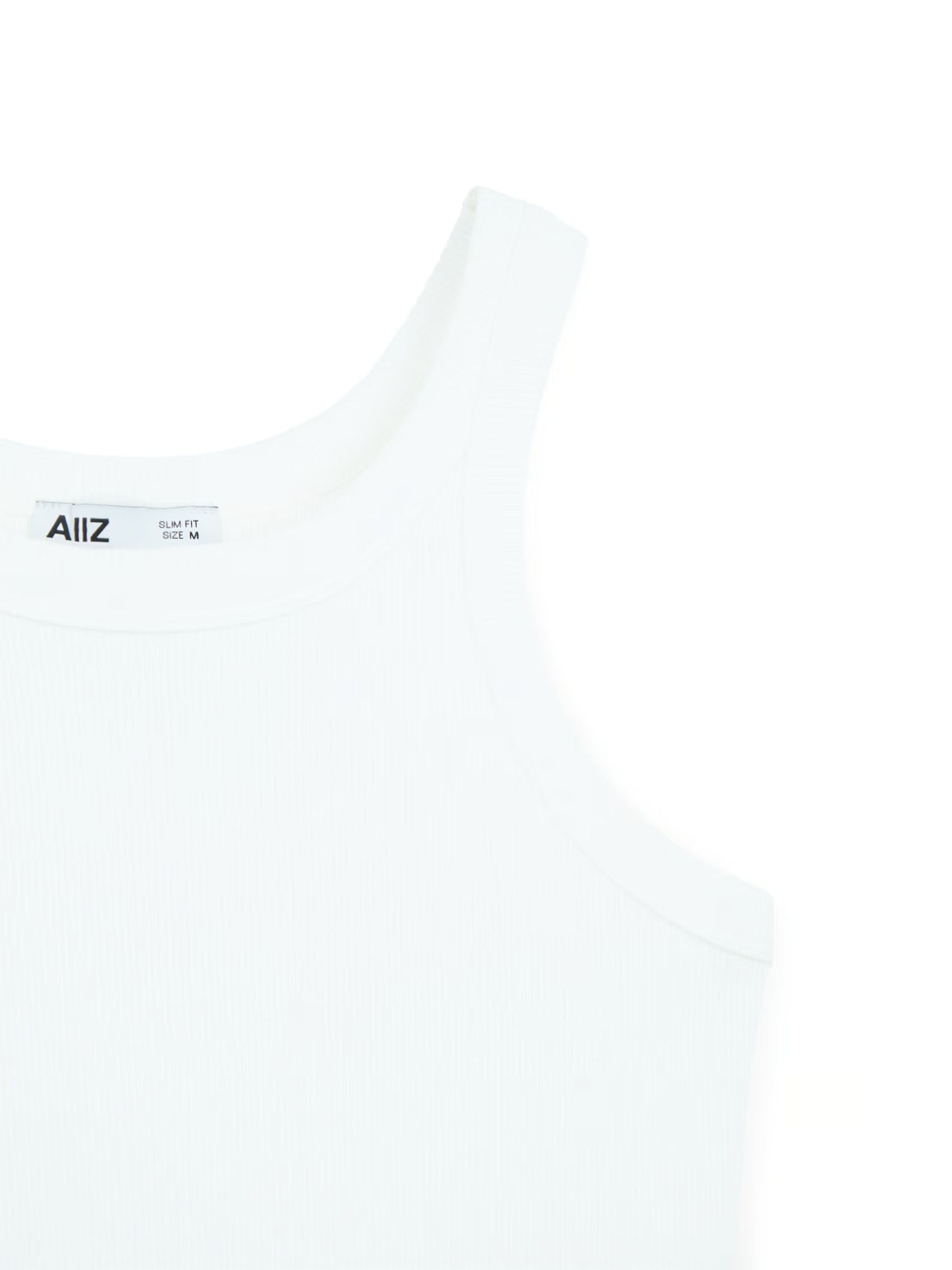 AIIZ Women's Rib Knit Tank Top