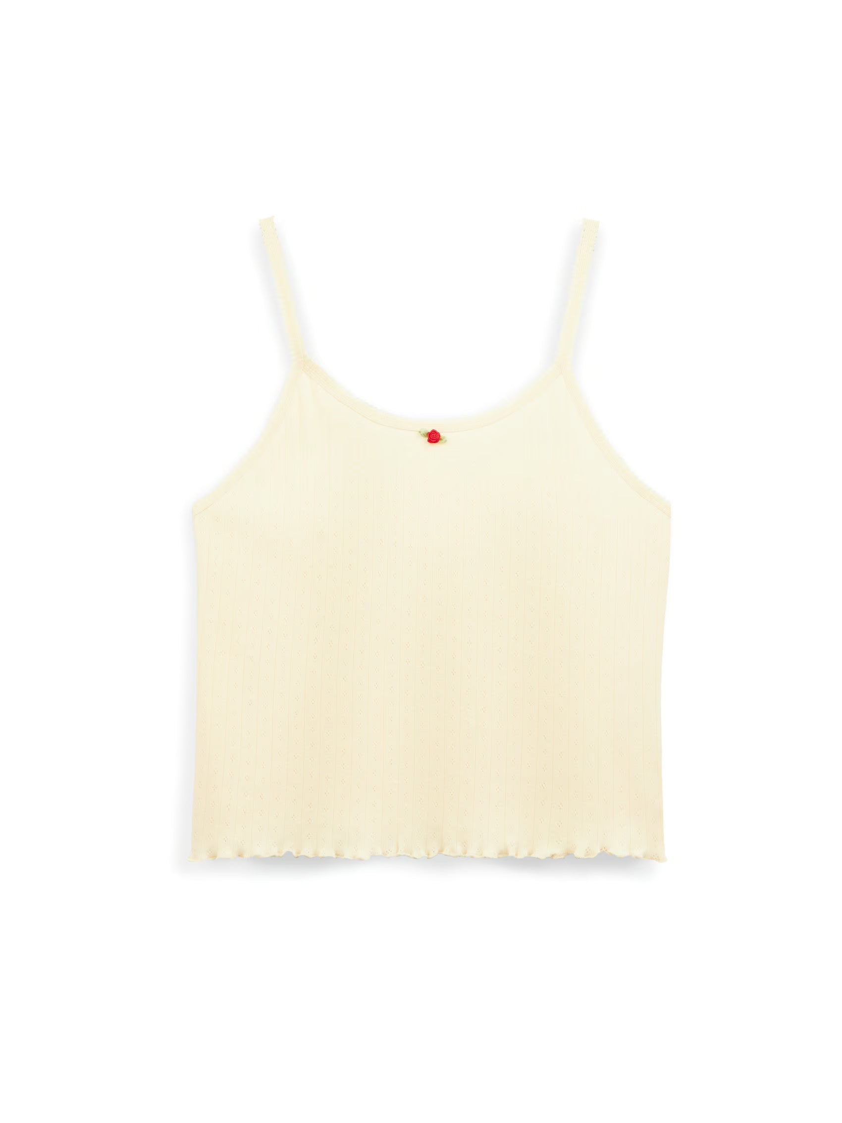AIIZ (a.moment) Pointelle Strappy Top