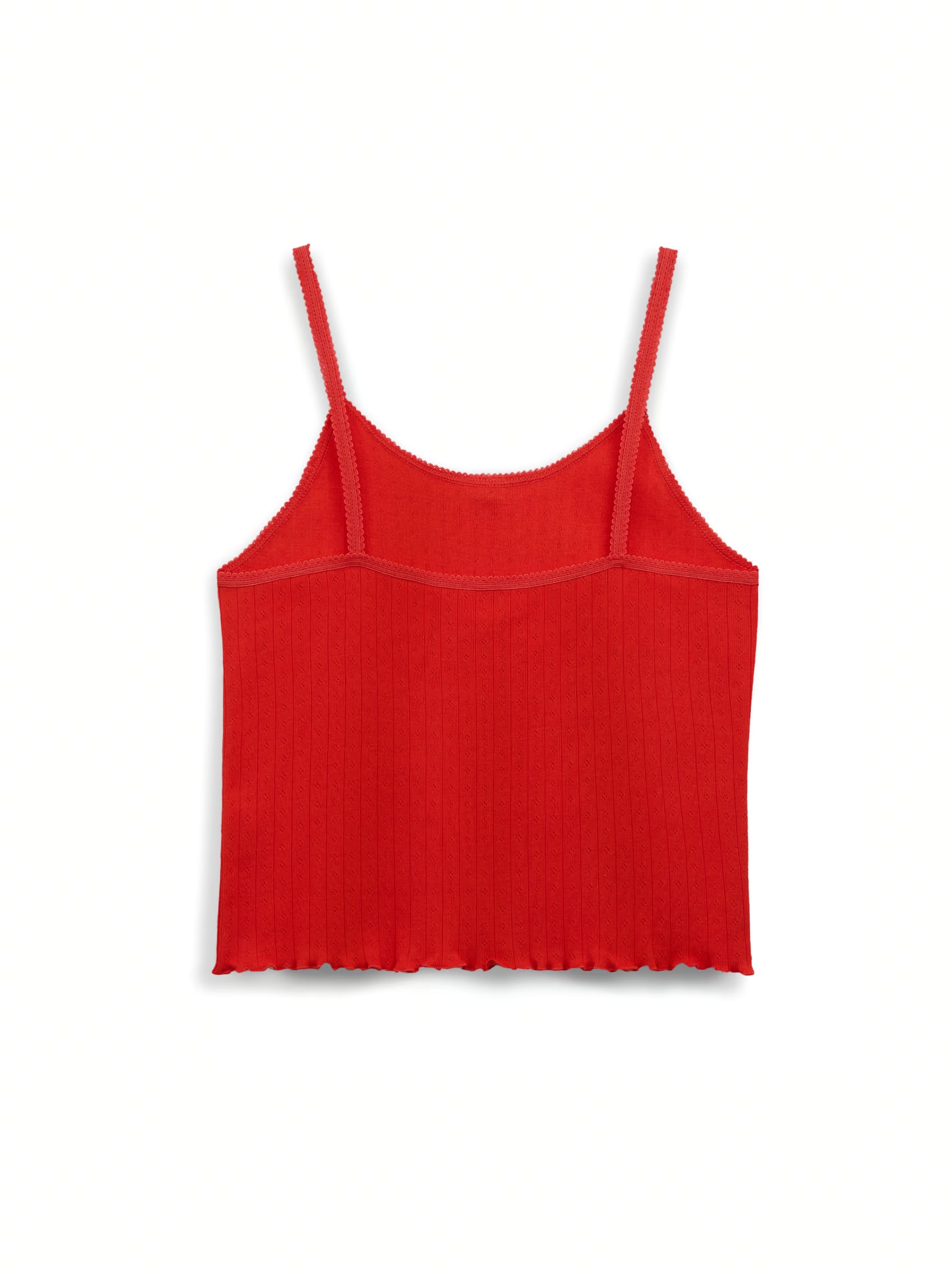AIIZ (a.moment) Pointelle Strappy Top
