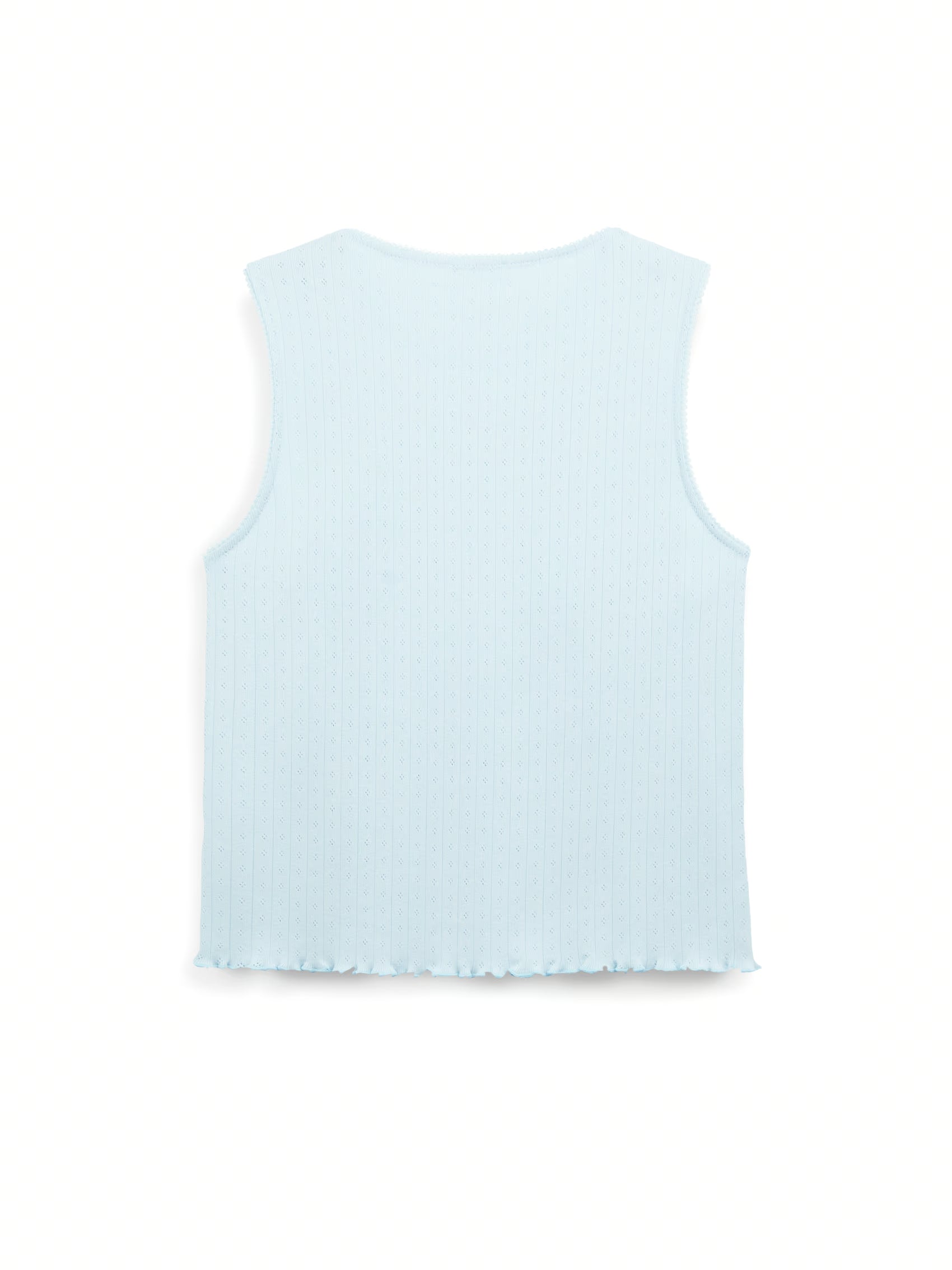 AIIZ (a.moment) Pointelle Sleeveless Top