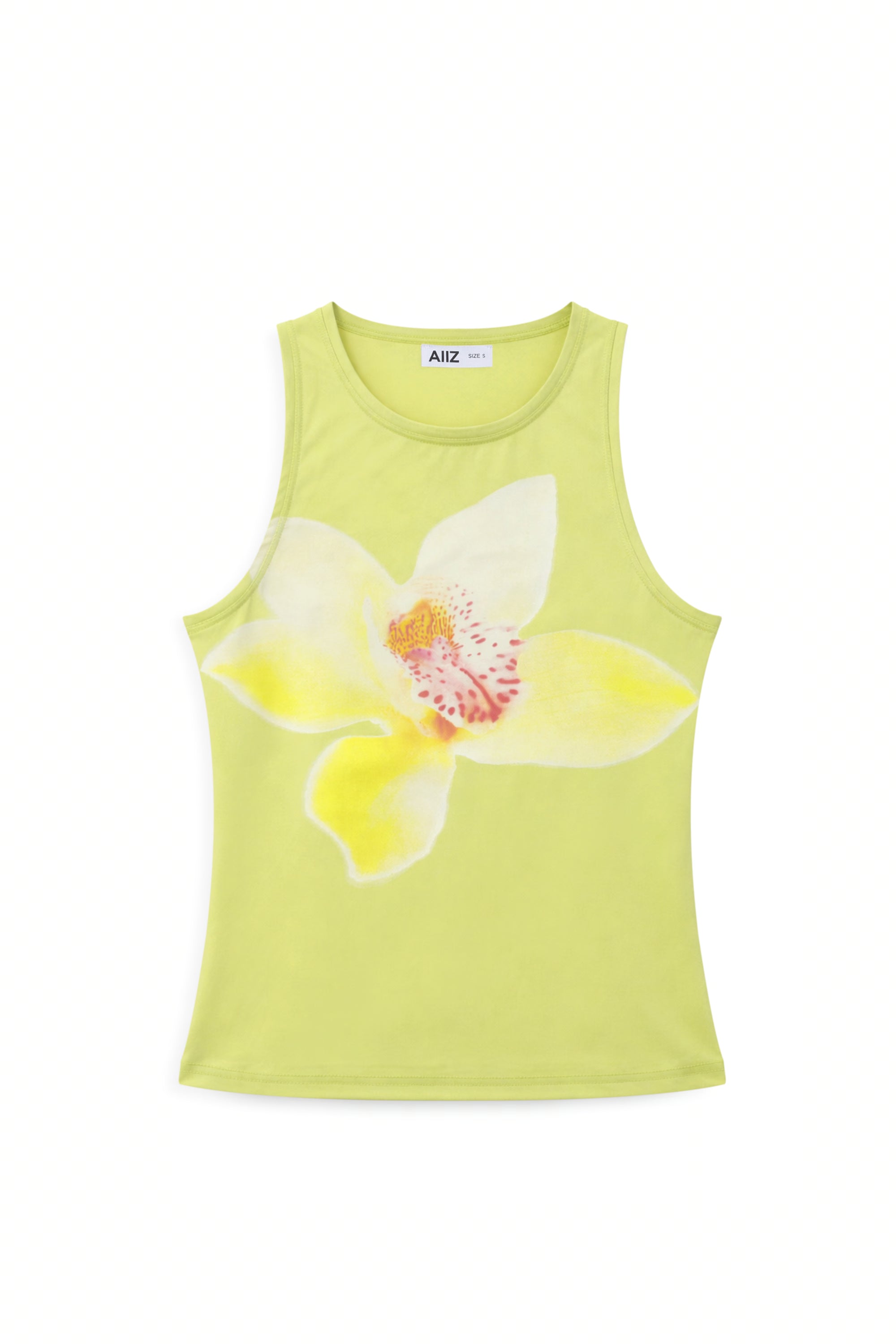 AIIZ Women's Tropical Retreat Graphic Tank Top