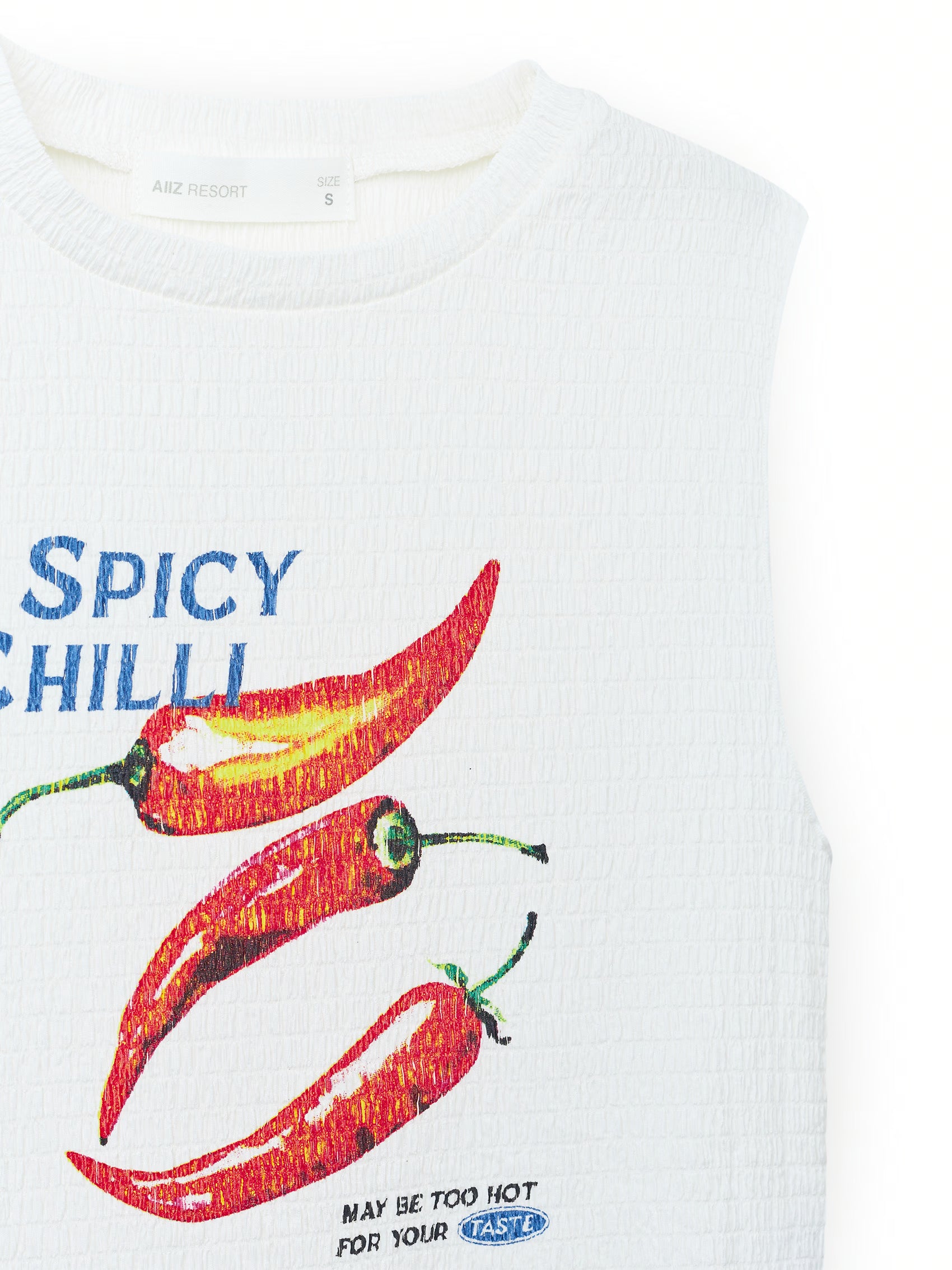 AIIZ Women's Crinkle Top with Graphic