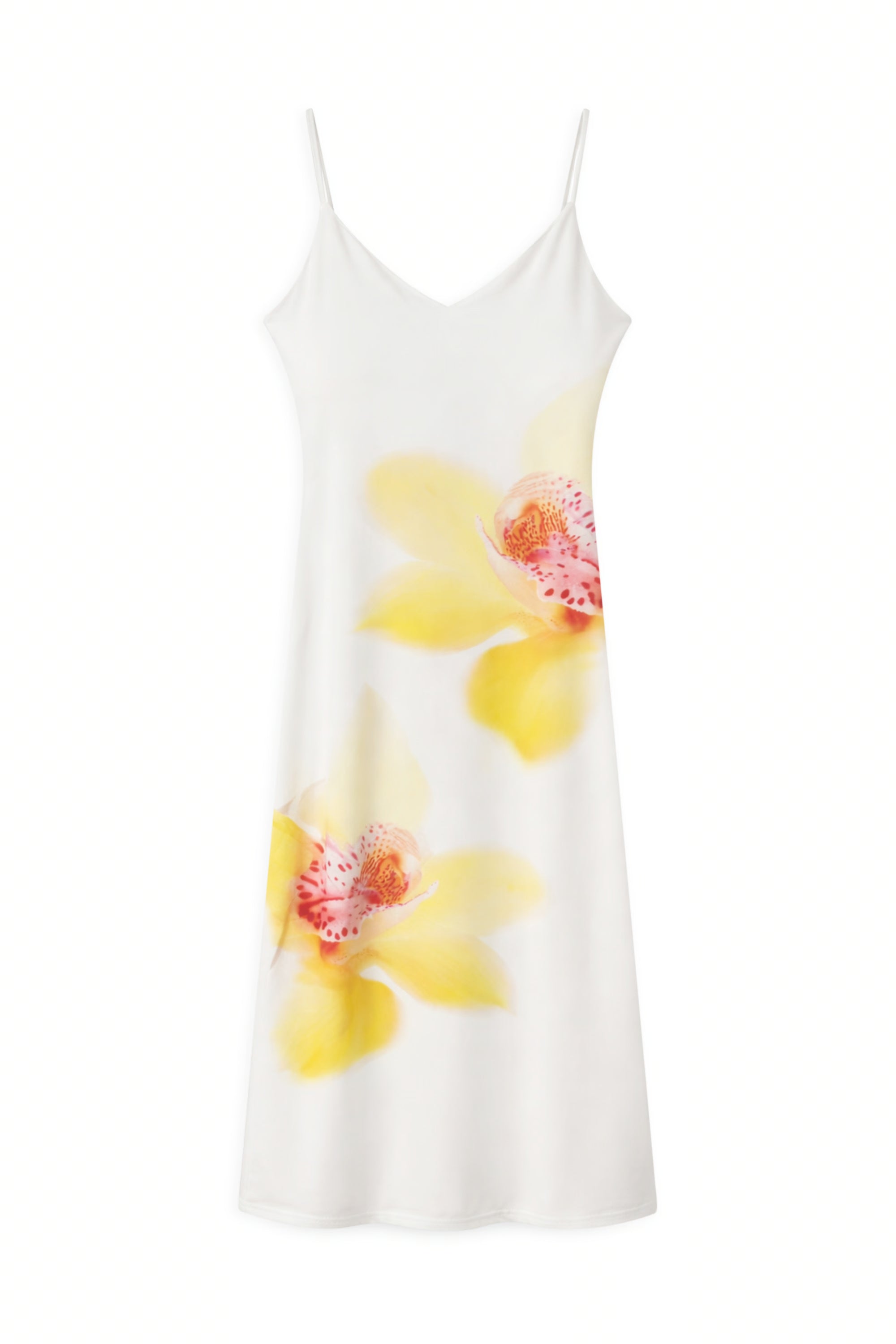 AIIZ Women's Tropical Retreat Graphic Cami Dress