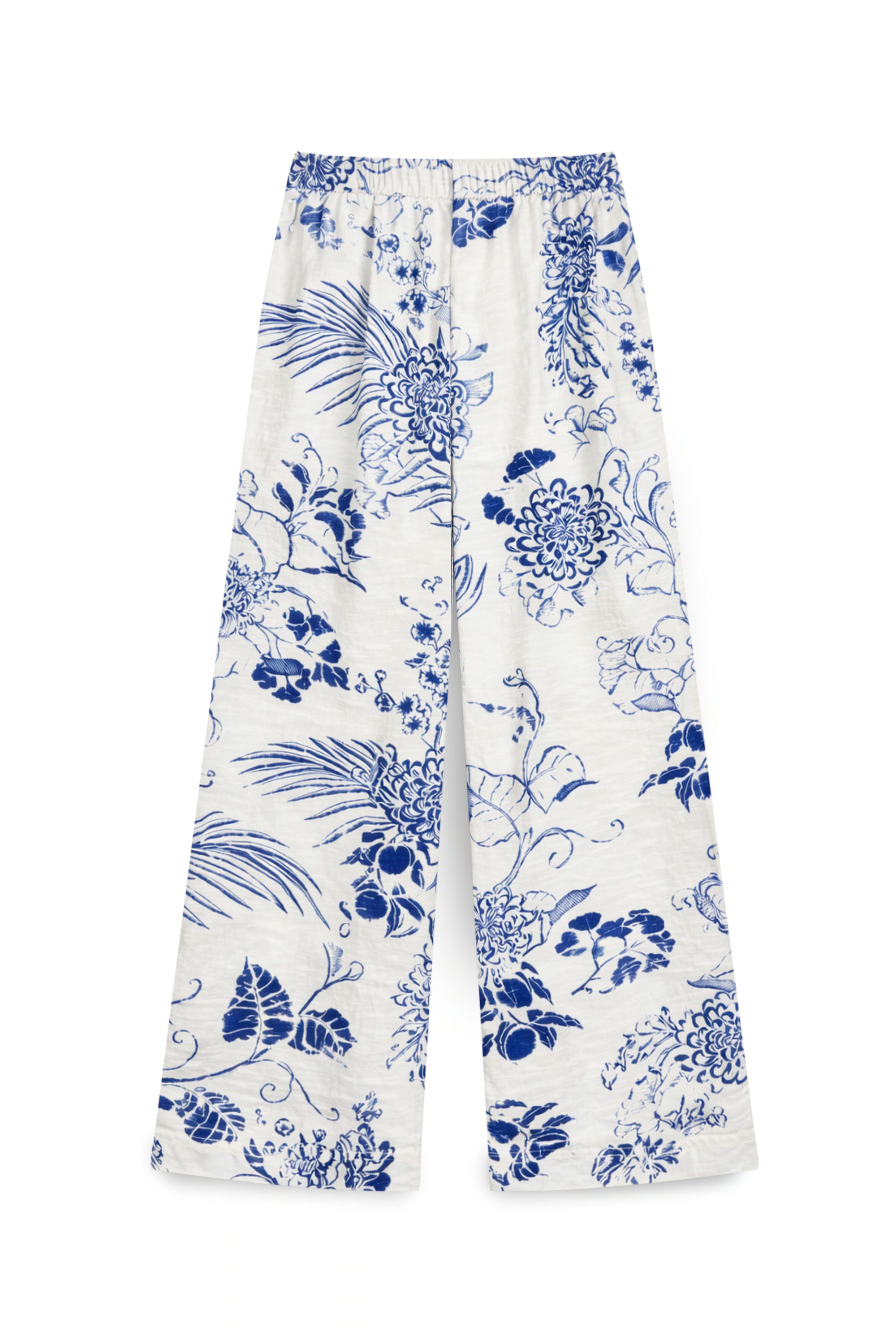 AIIZ Women's Wild West Gardens Printed Straight-Leg Pants
