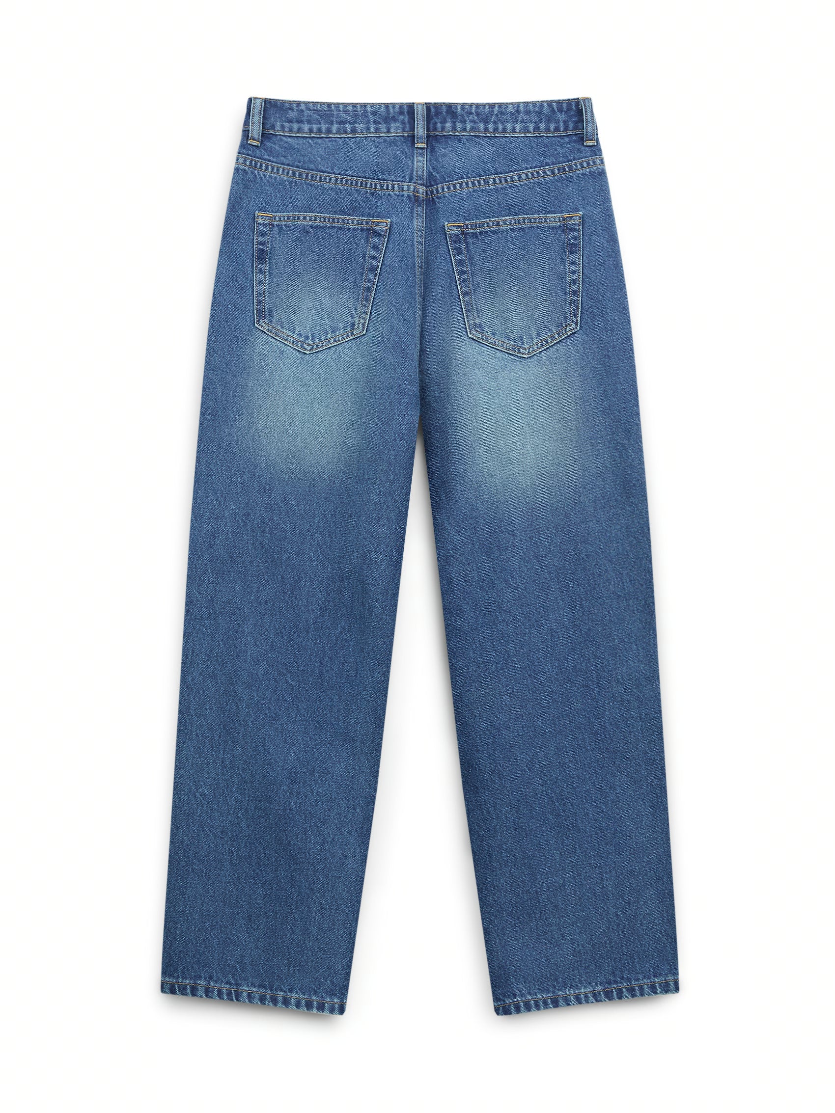 AIIZ Women's Straight Long Denim