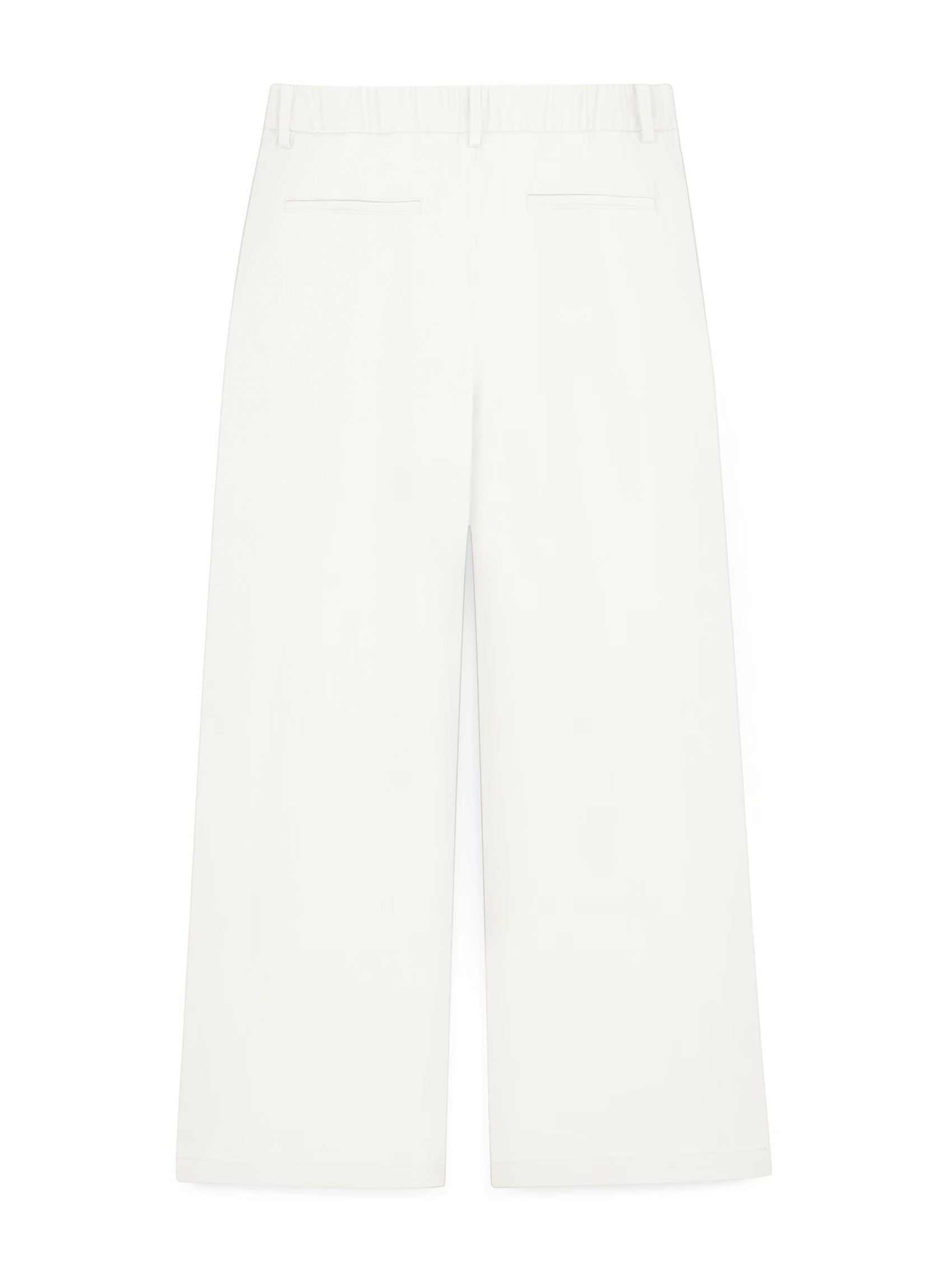 AIIZ Women's Elastic Waist Straight Pants