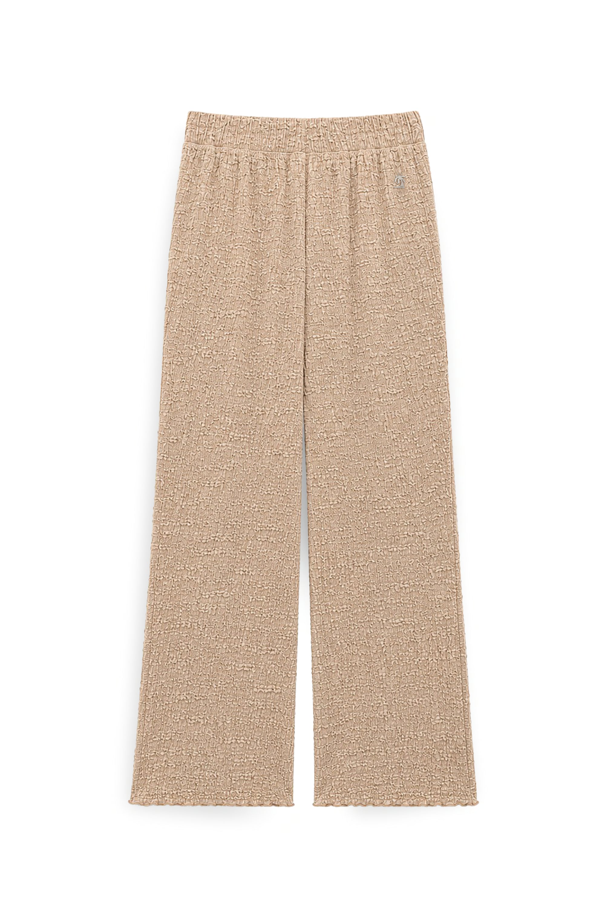 AIIZ Women's Crinkle Texture Easy Pants