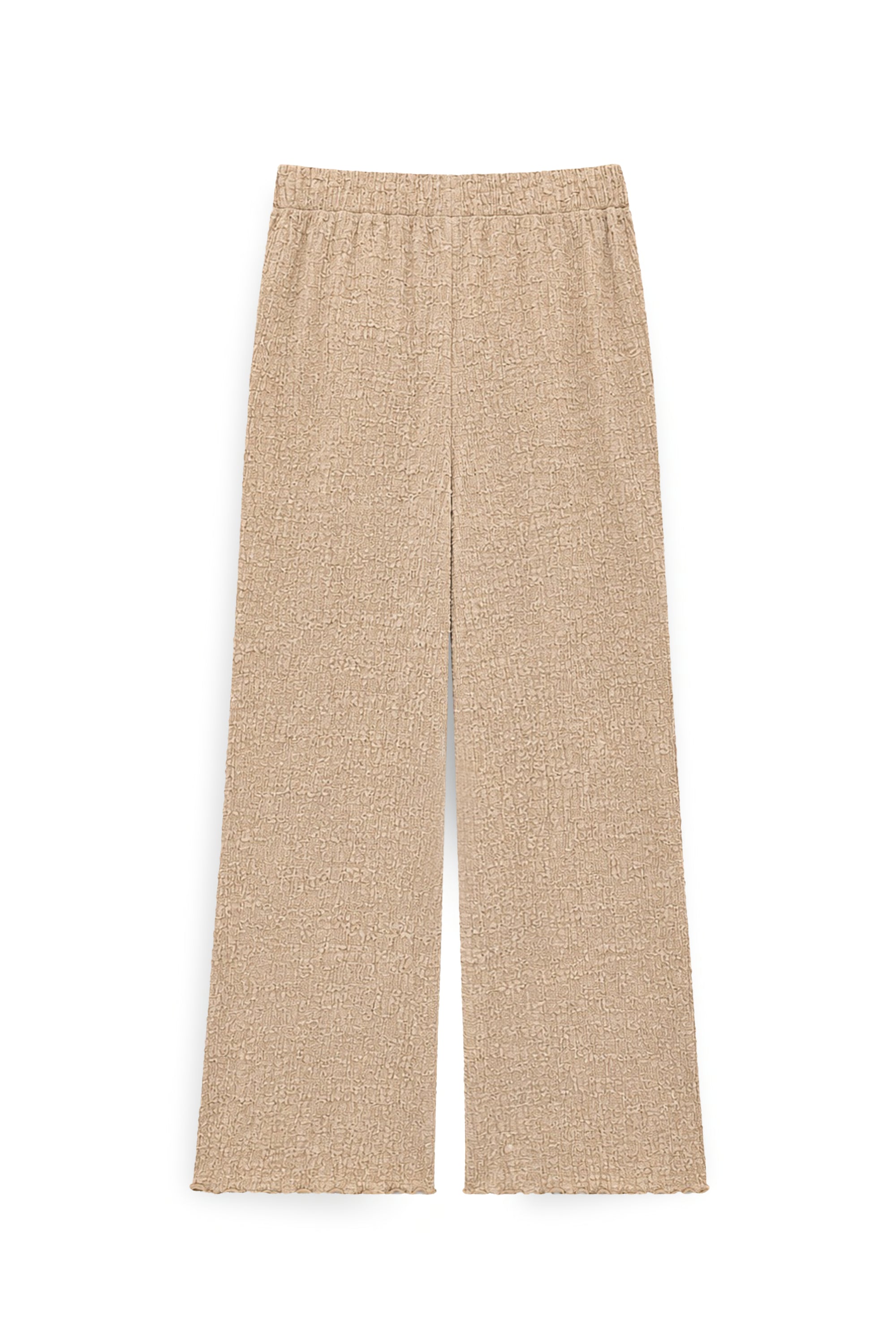 AIIZ Women's Crinkle Texture Easy Pants