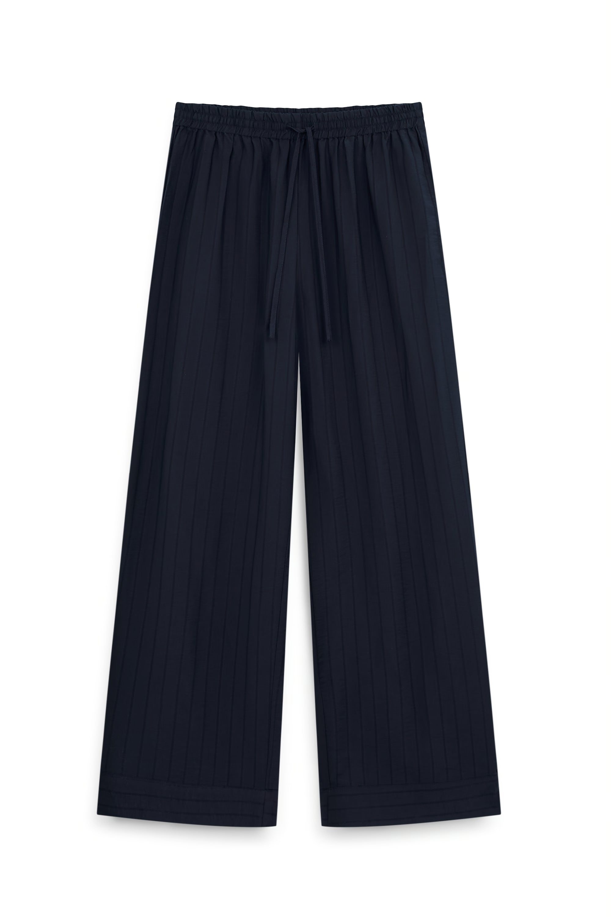 AIIZ Women's Rayon Blend Easy Pants (Navy / S)