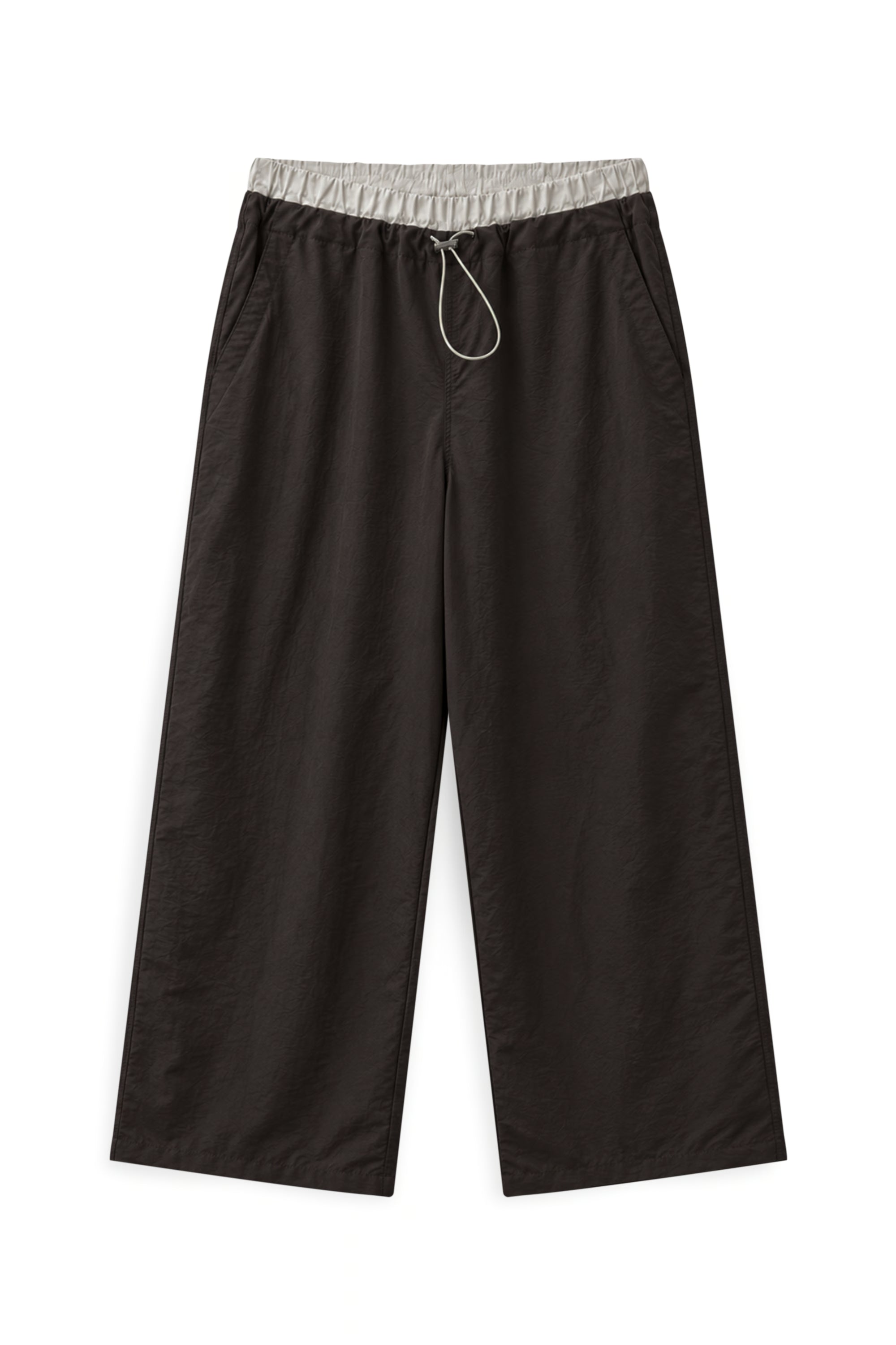 AIIZ Women's Nylon Barrel Pants