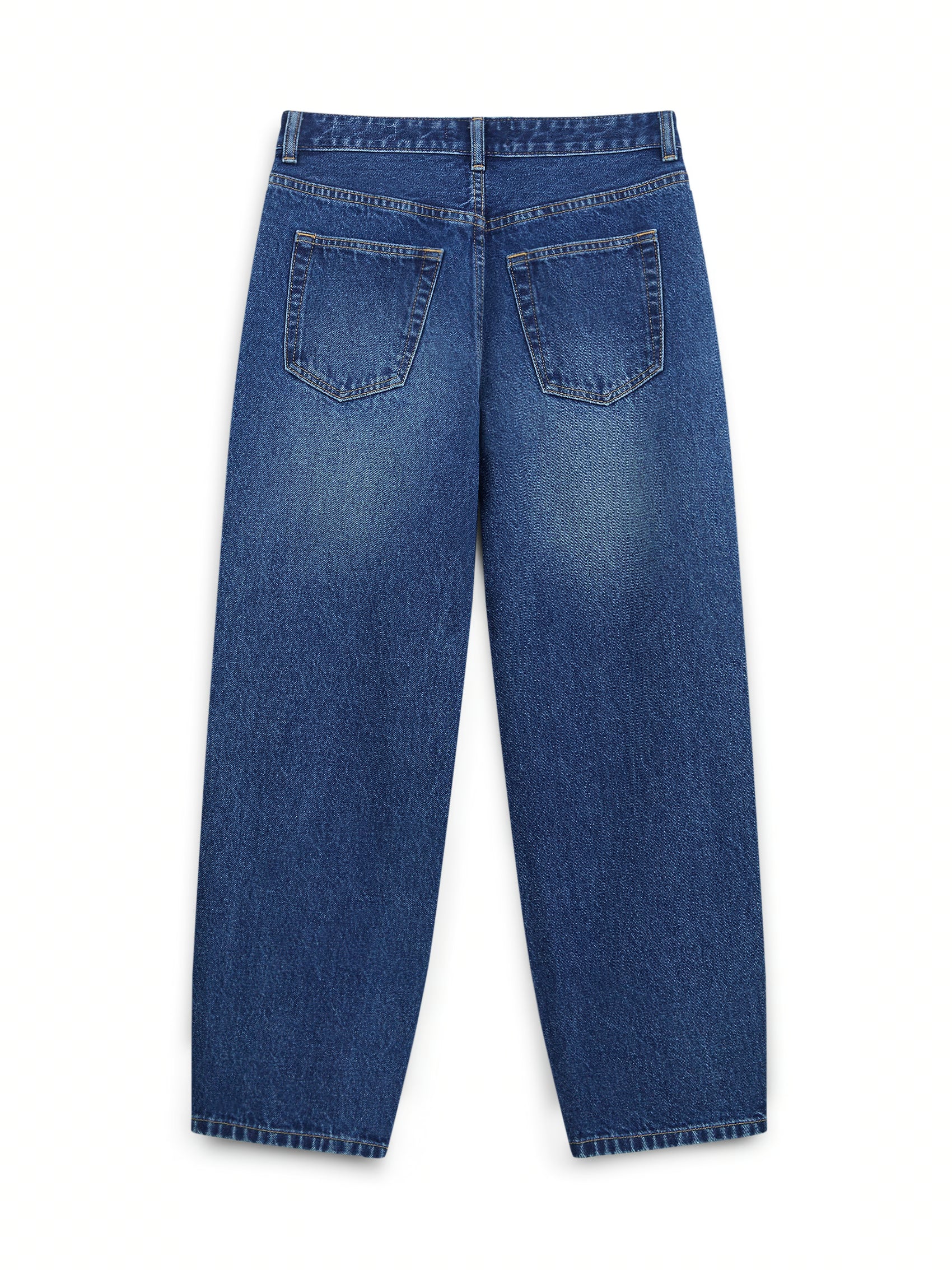 AIIZ Women’s High Waist Tapered Denim
