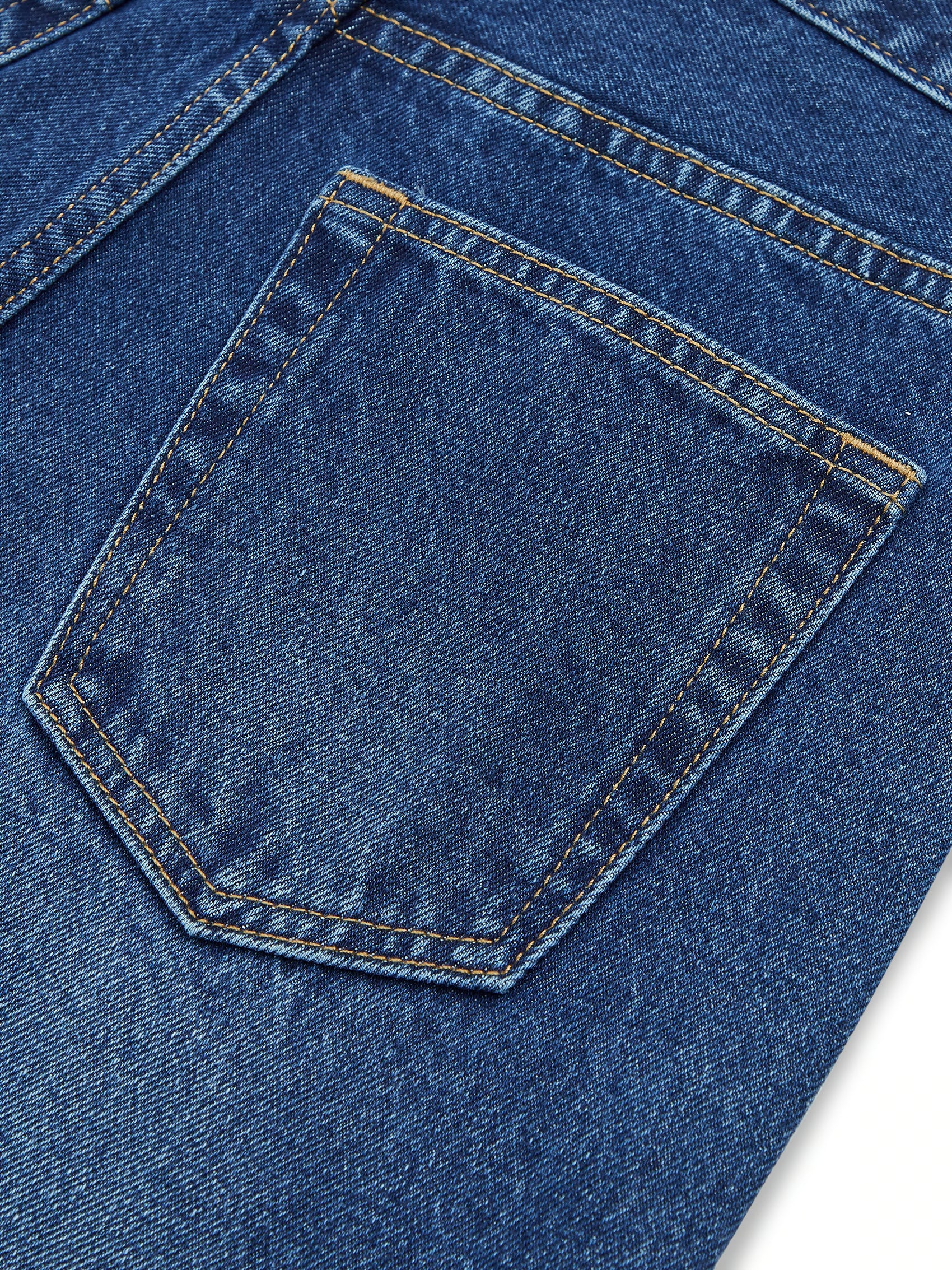 AIIZ Women’s High Waist Tapered Denim