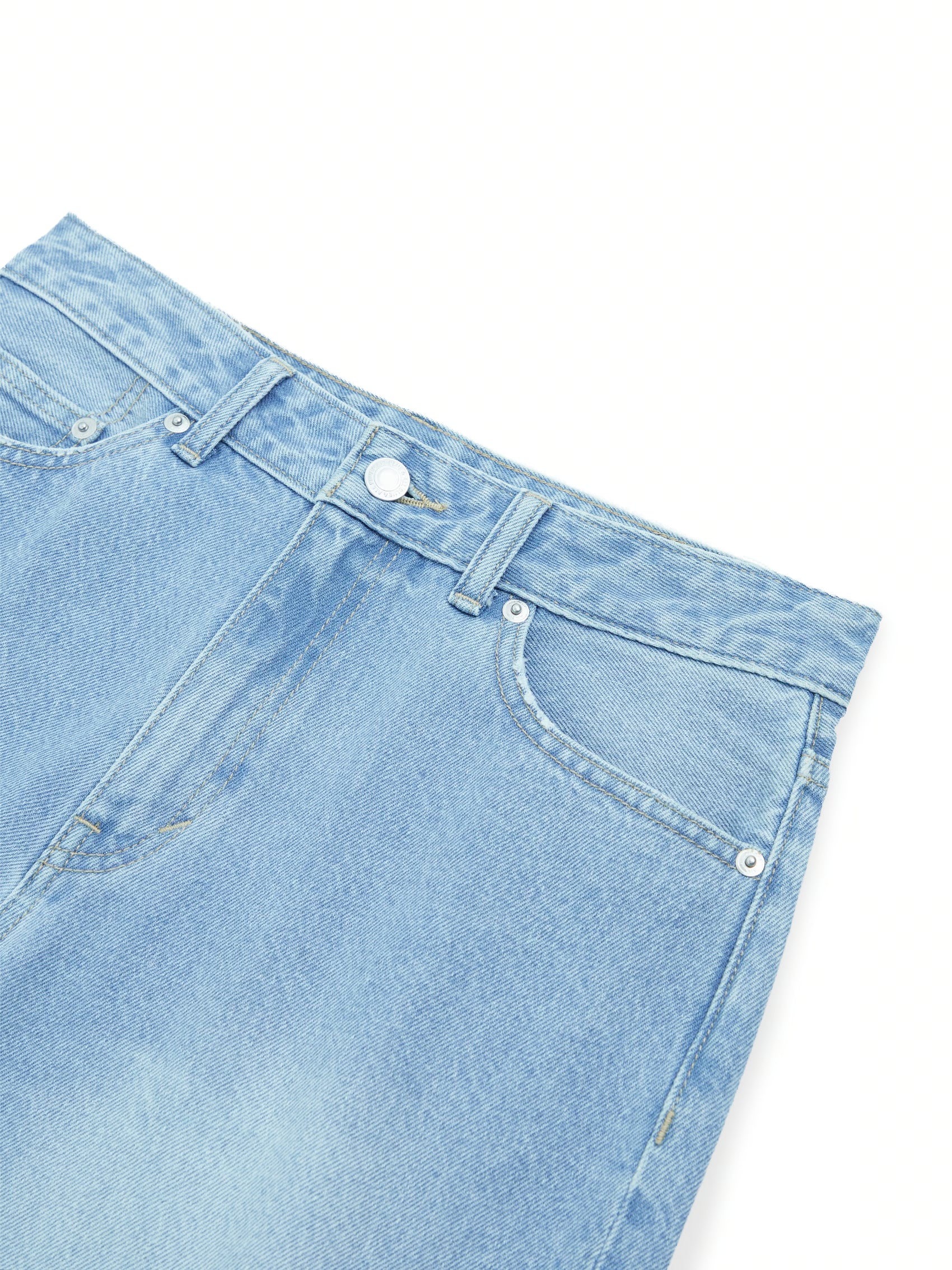 AIIZ Women’s High Waist Tapered Denim