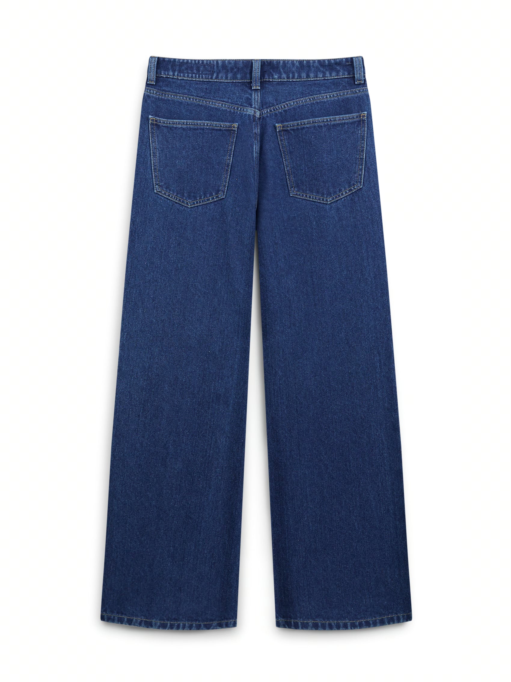 AIIZ Women's Mid Rise Relaxed Jeans