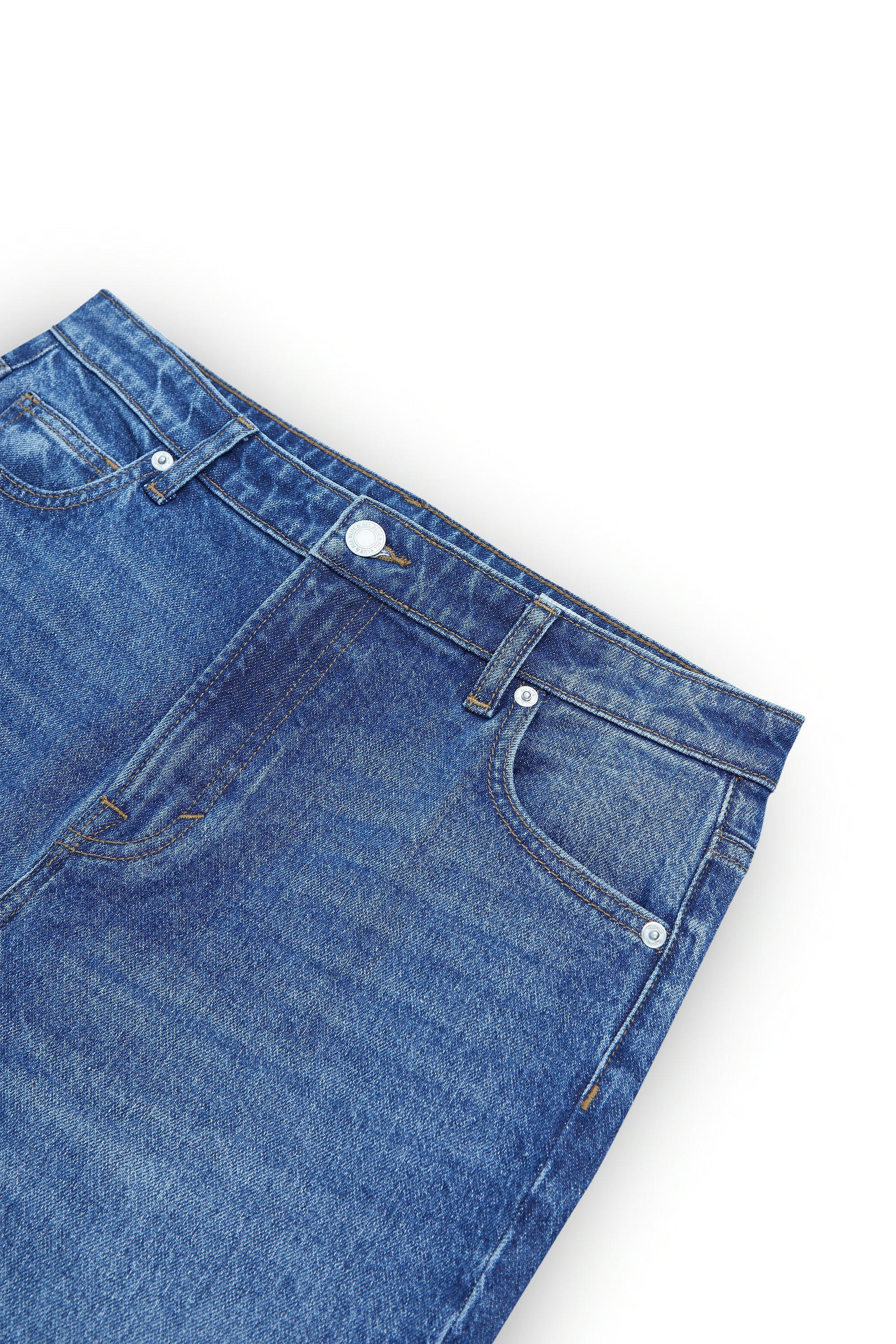 AIIZ Women's Flare Long Denim