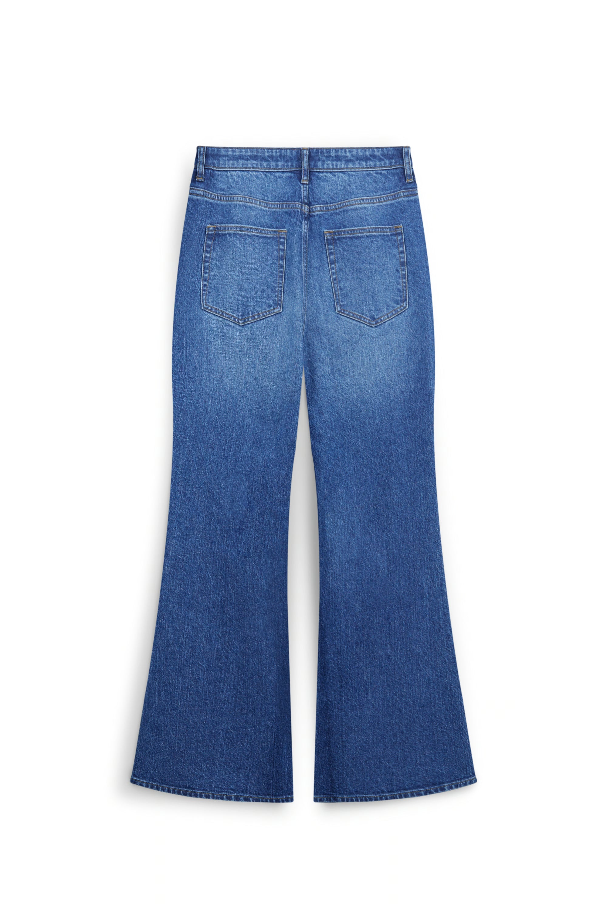 AIIZ Women's Flare Long Denim