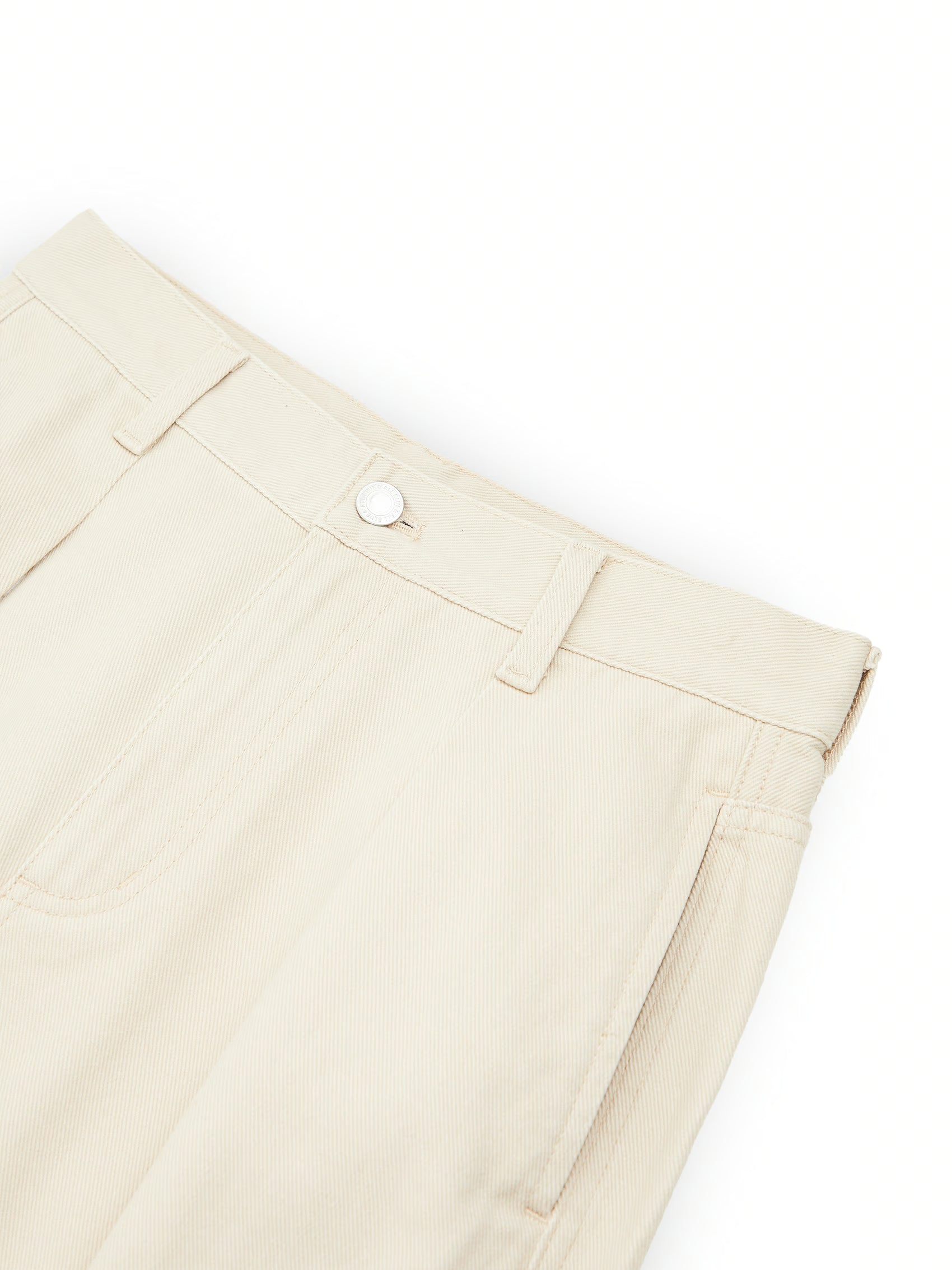 AIIZ Women's Wide Leg Twill Trousers