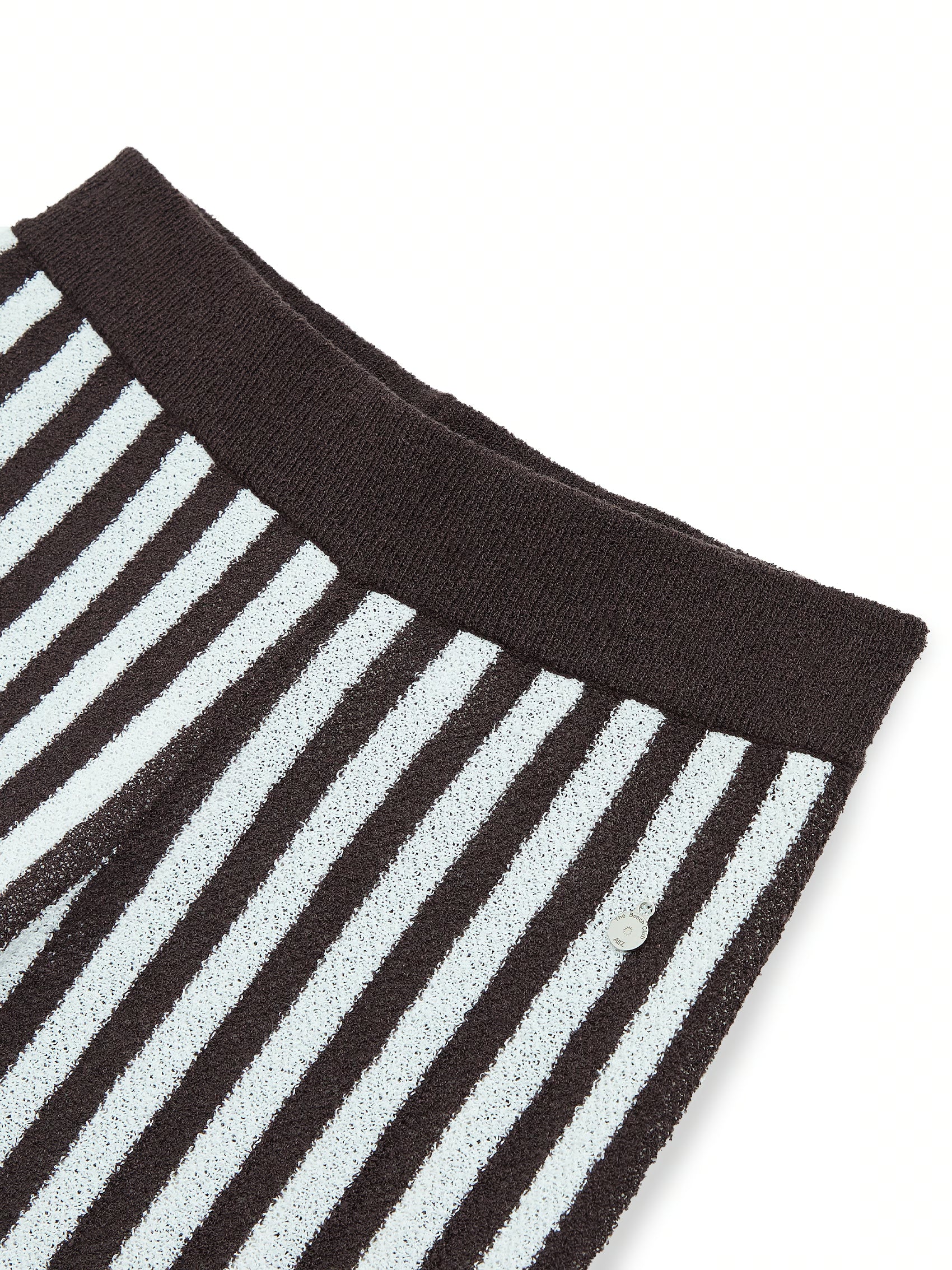 AIIZ Women's Striped Knitted Pants