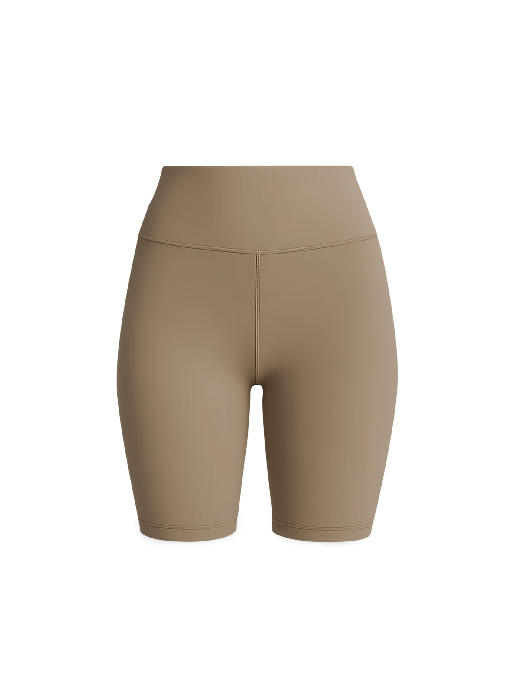 AIIZ Women's High-Rise Shorts (Brown / S)
