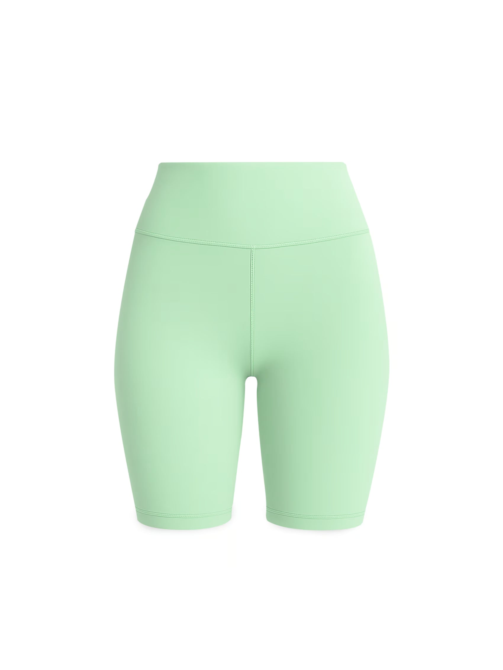 AIIZ Women's High-Rise Shorts (Light Green / S)