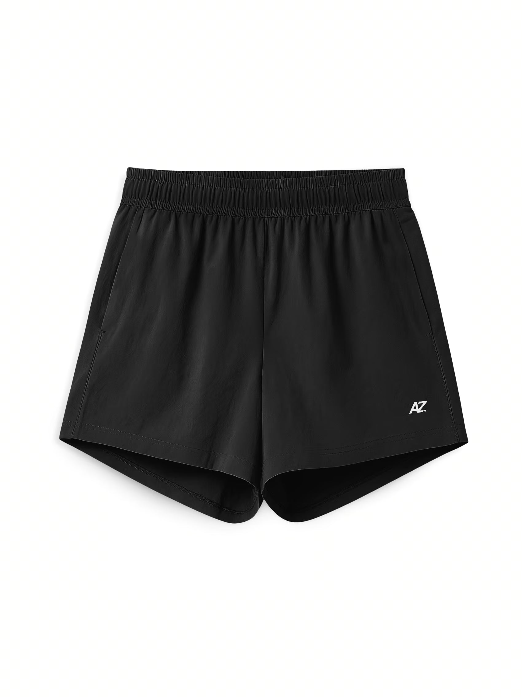 AIIZ Women's Lightweight Active Shorts (Black / S)